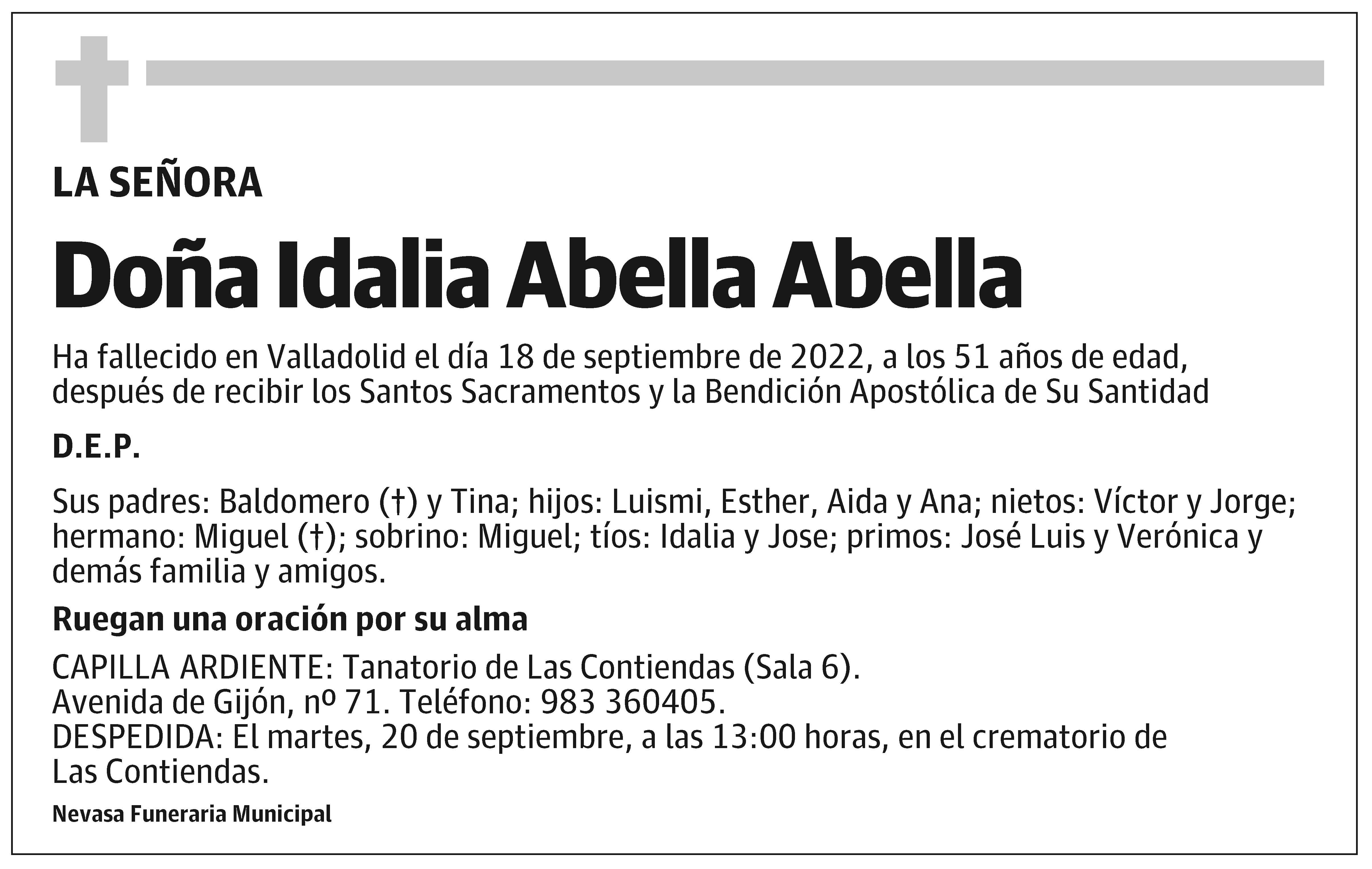 Idalia Abella Abella