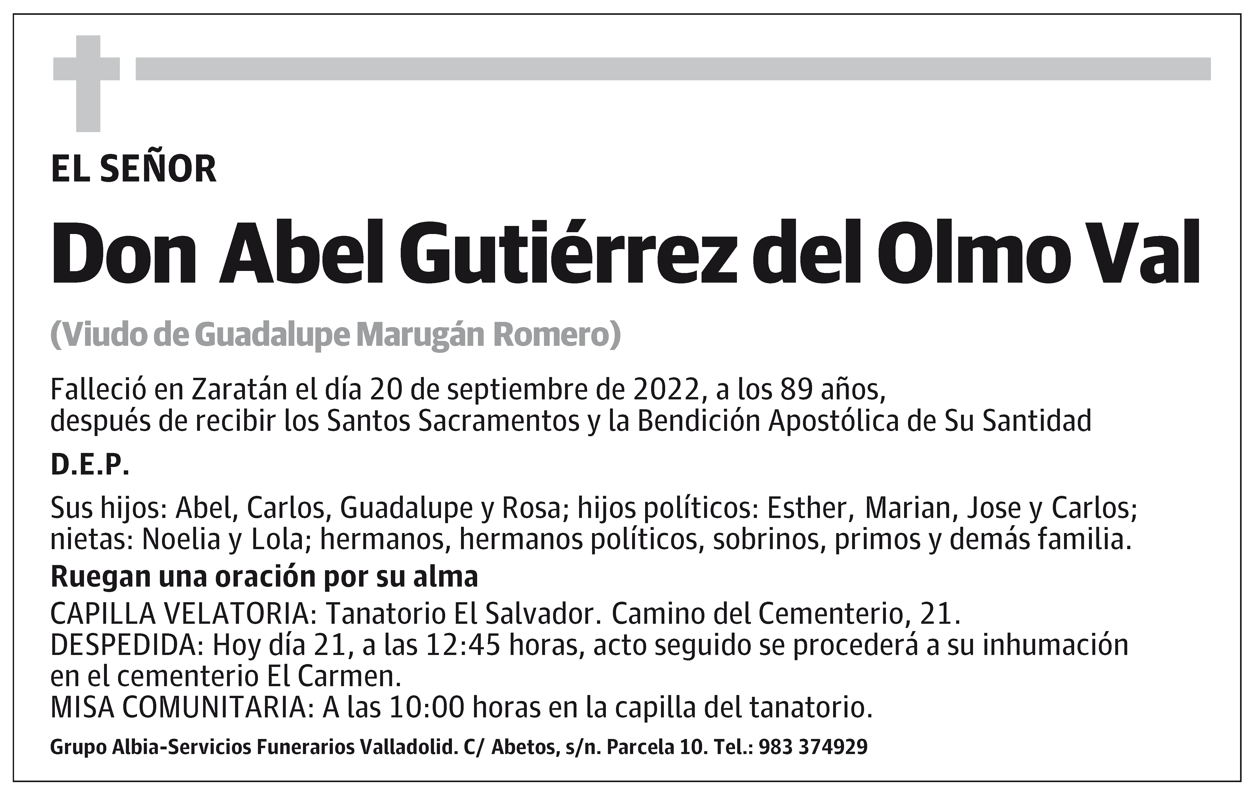 Abel Gutiérrez del Olmo Val