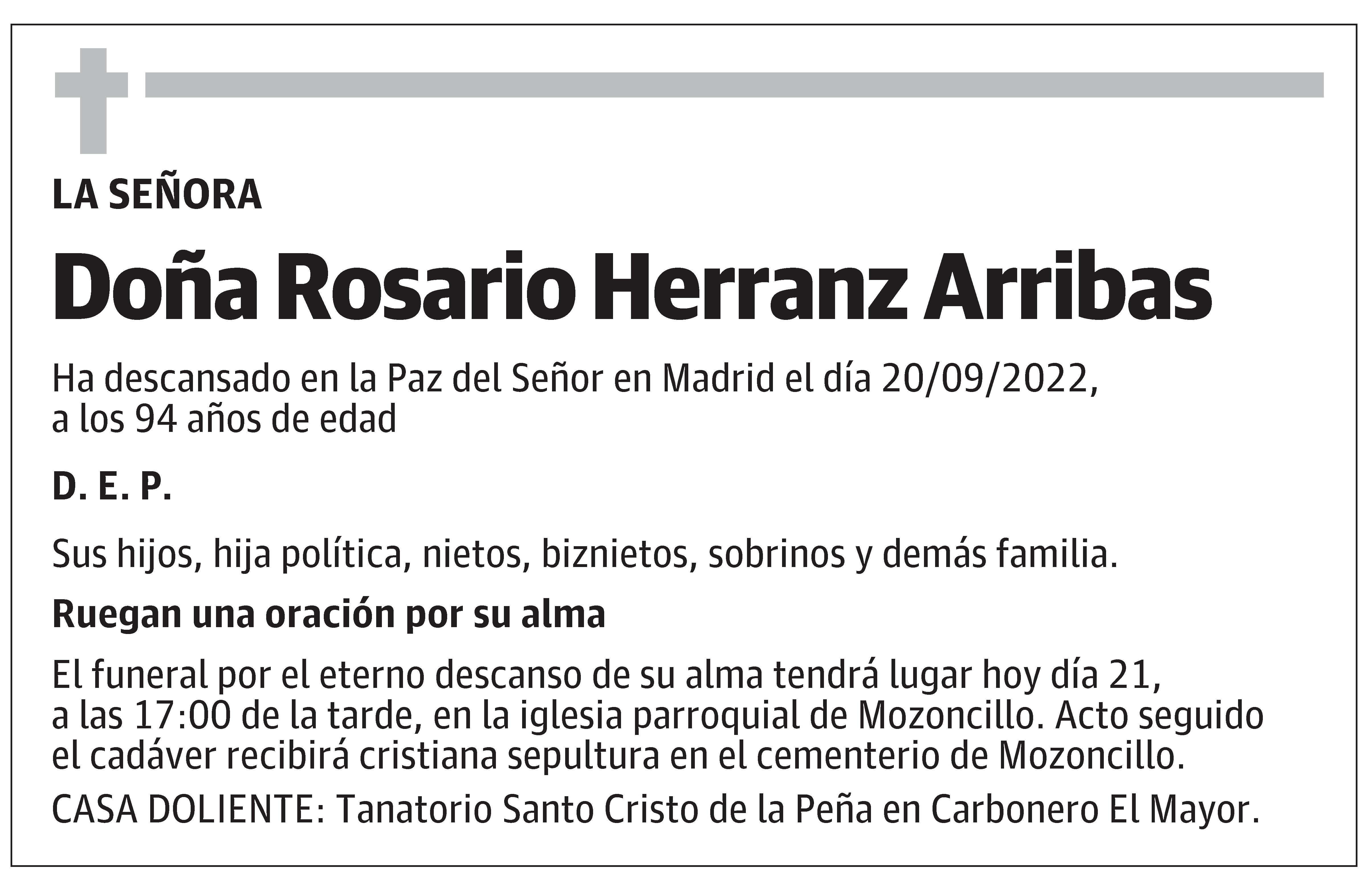 Rosario Herranz Arribas