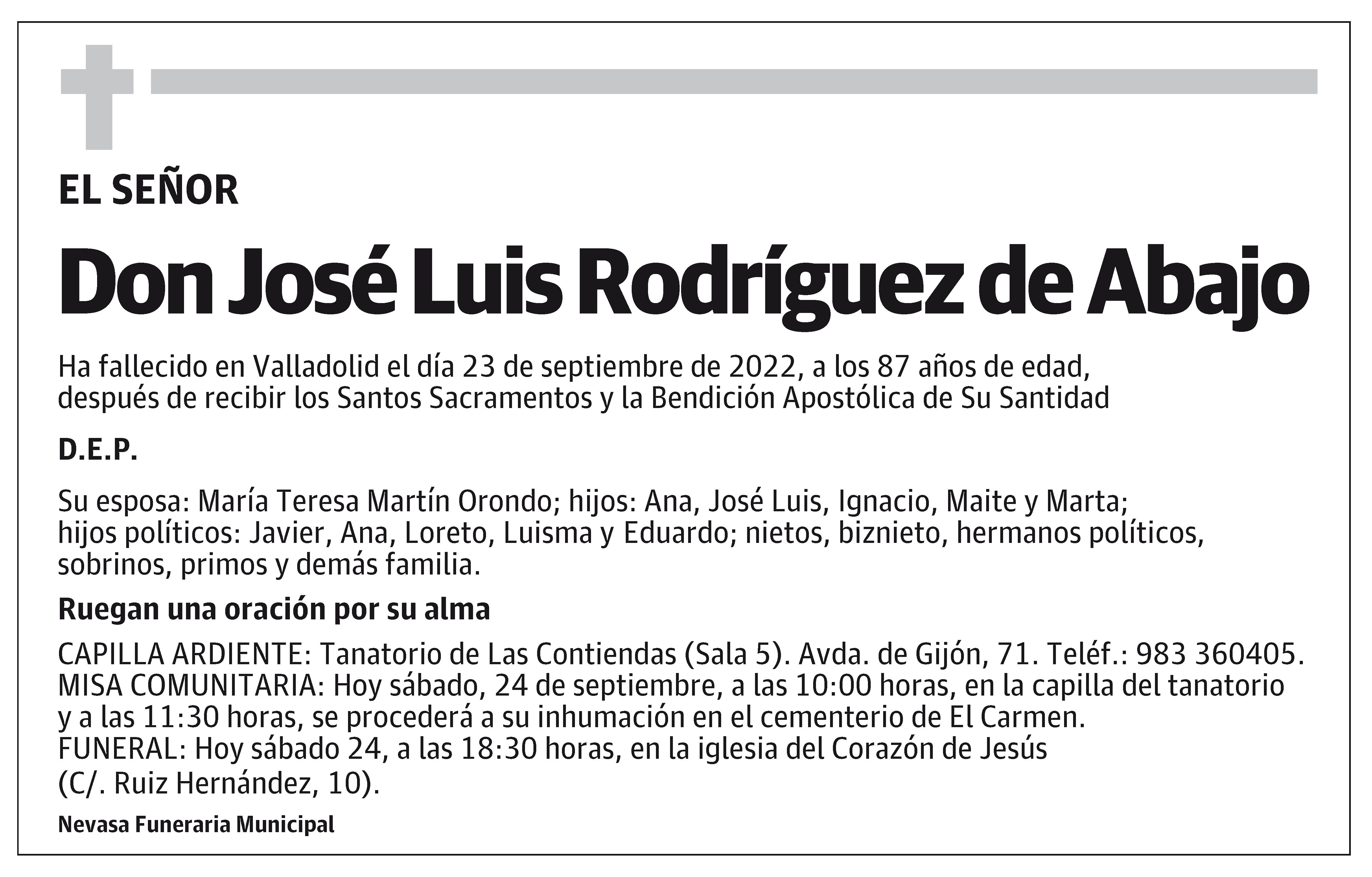 José Luis Rodríguez de Abajo