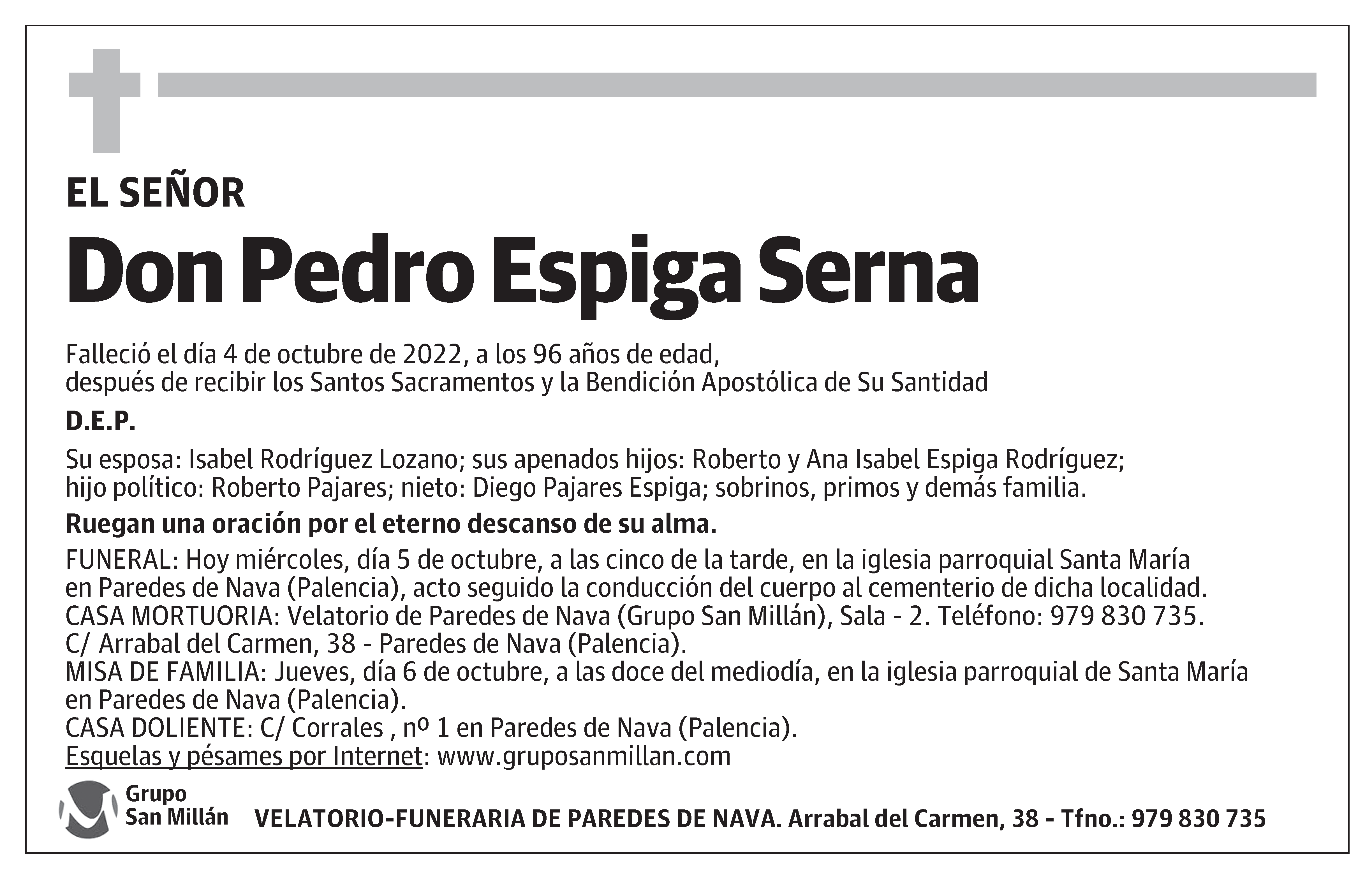 Pedro Espiga Serna