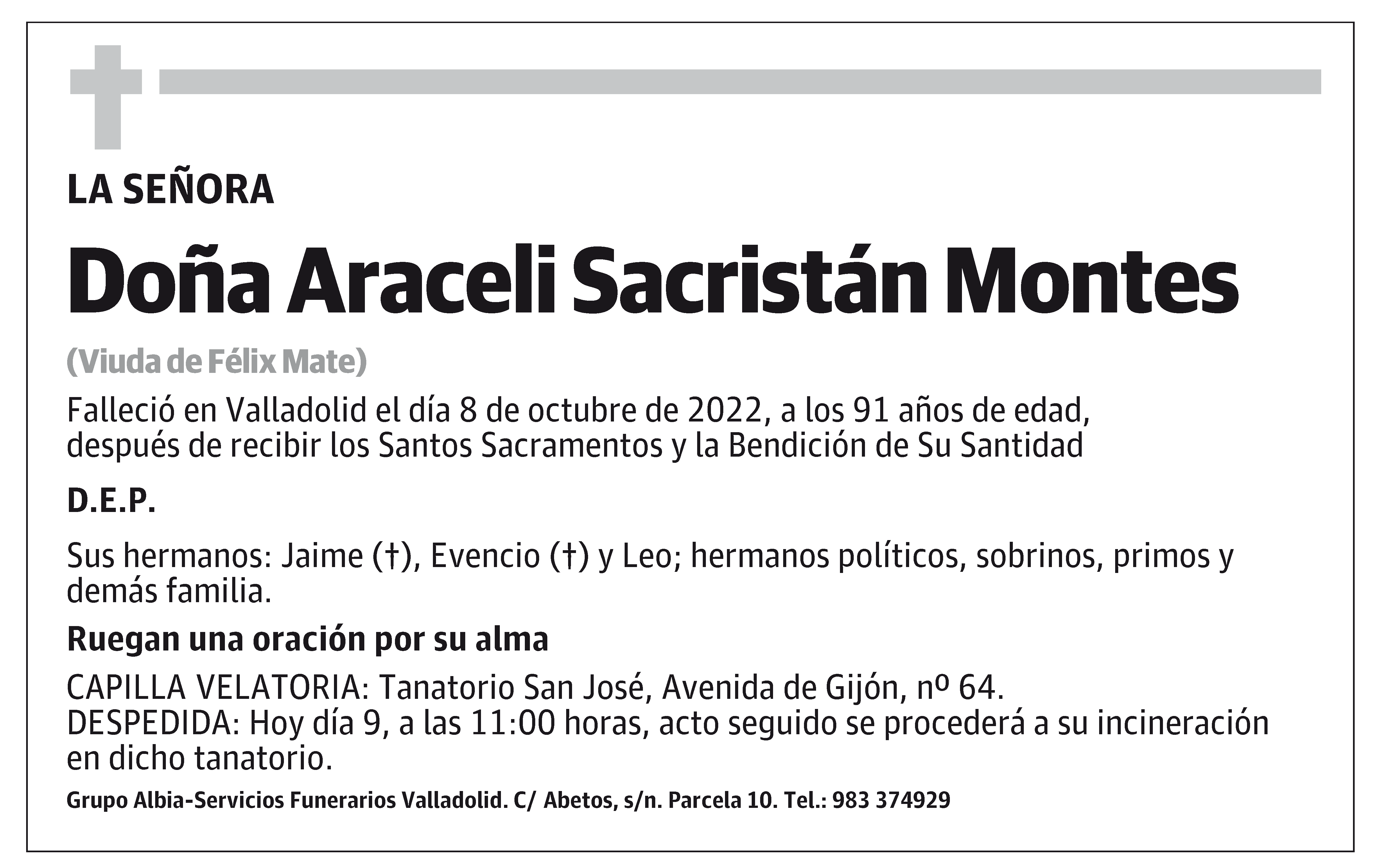 Araceli Sacristán Montes