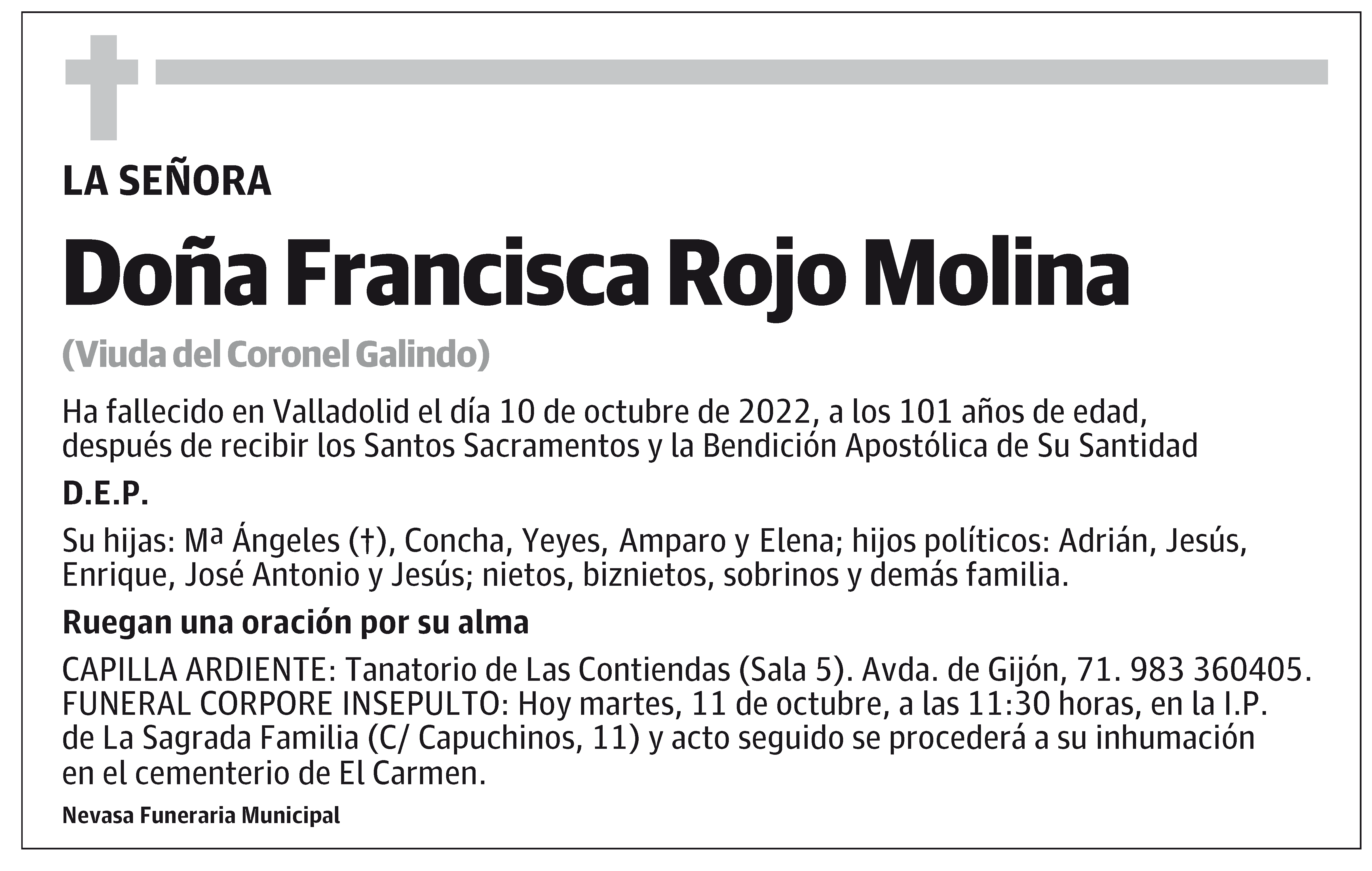Francisca Rojo Molina