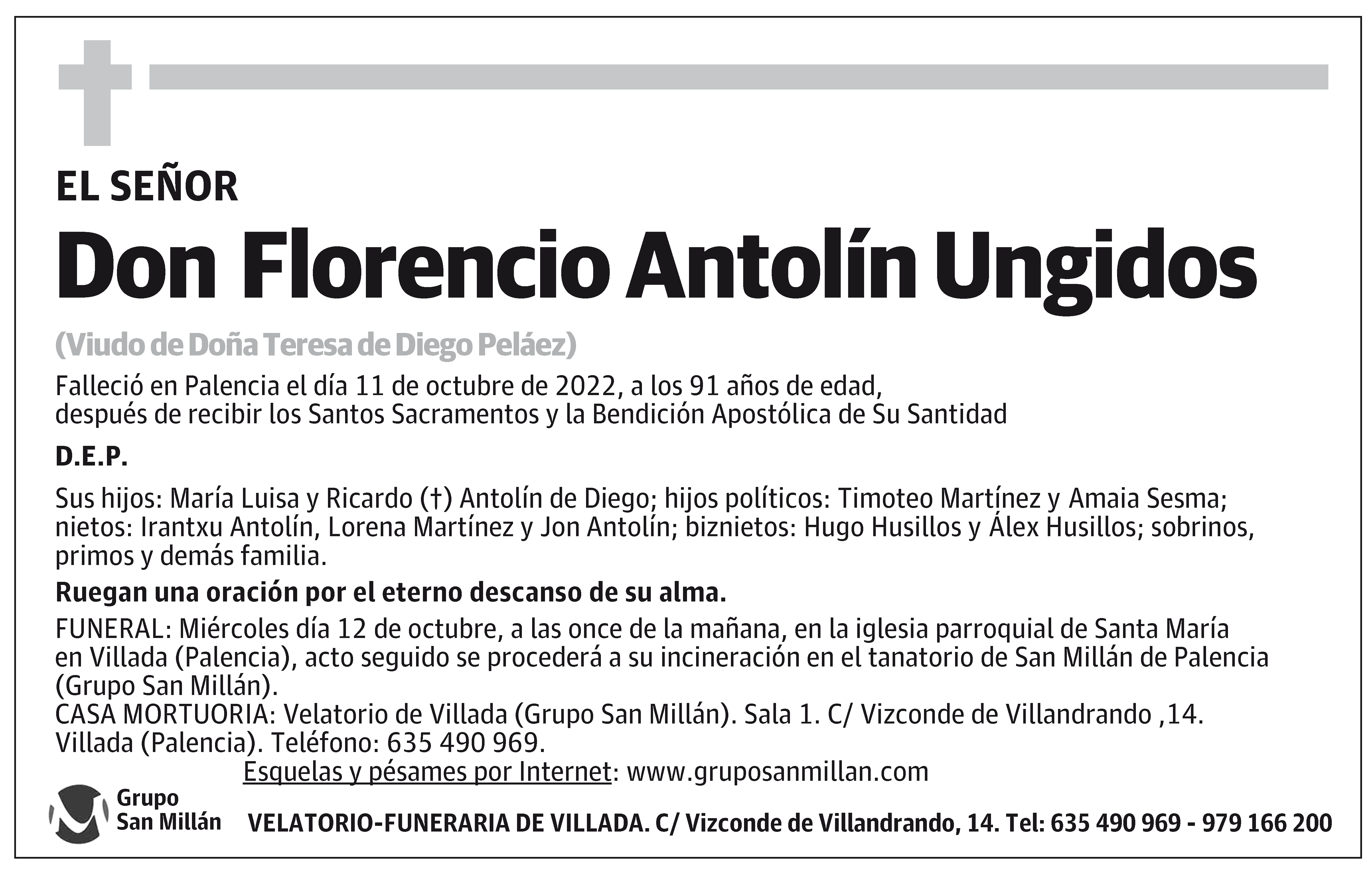 Florencio Antolín Ungidos