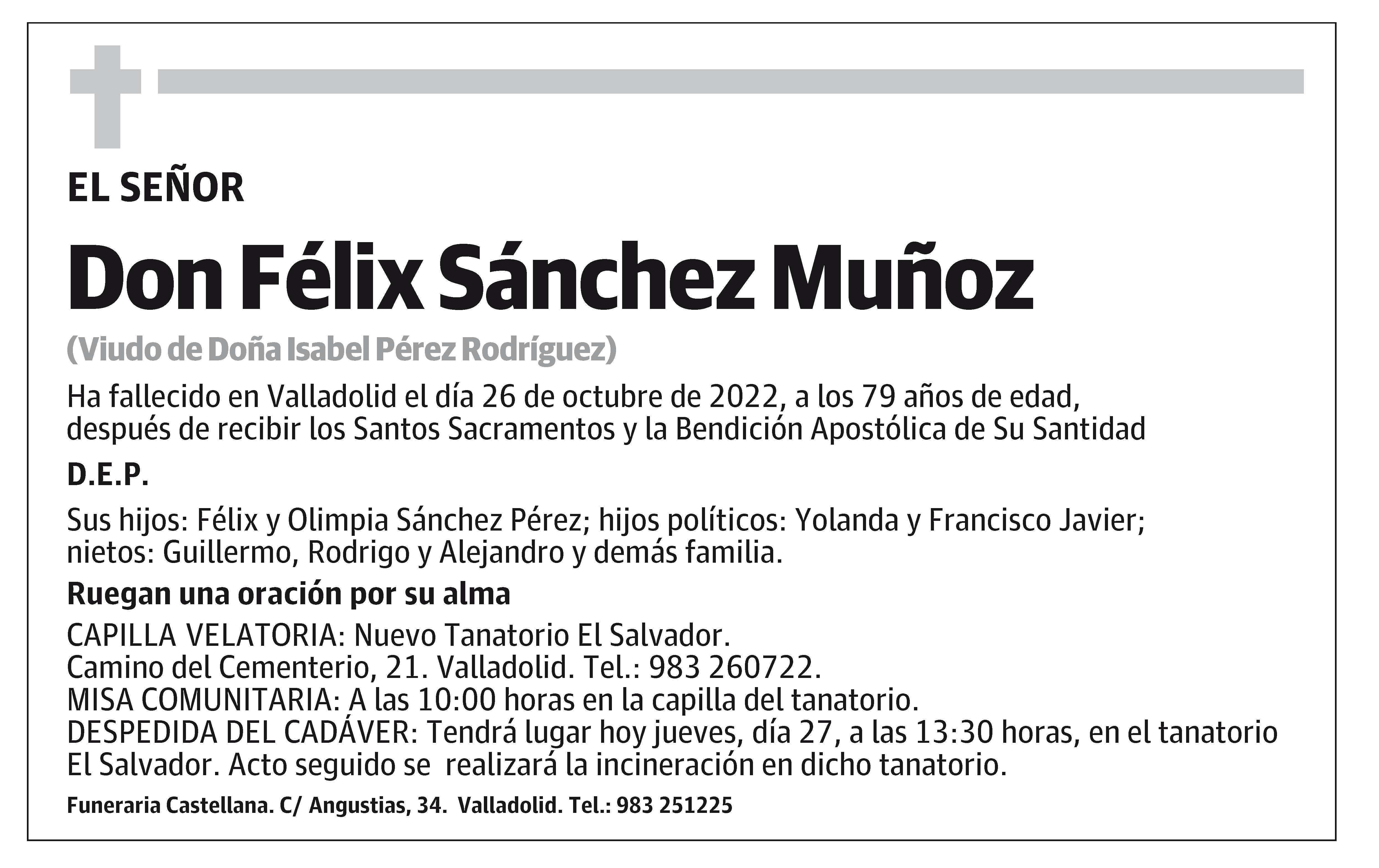 Félix Sánchez Muñoz