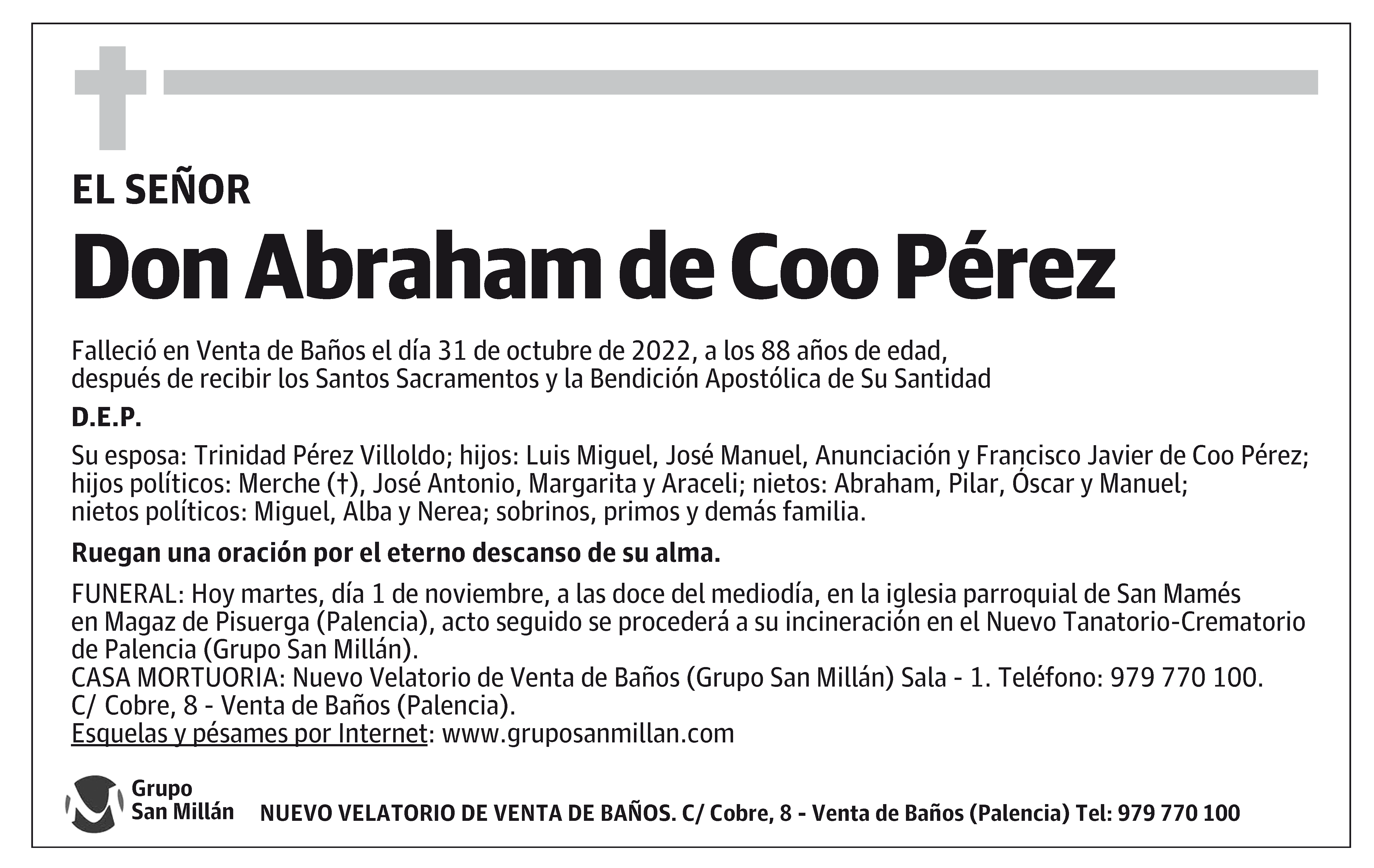 Abraham de Coo Pérez