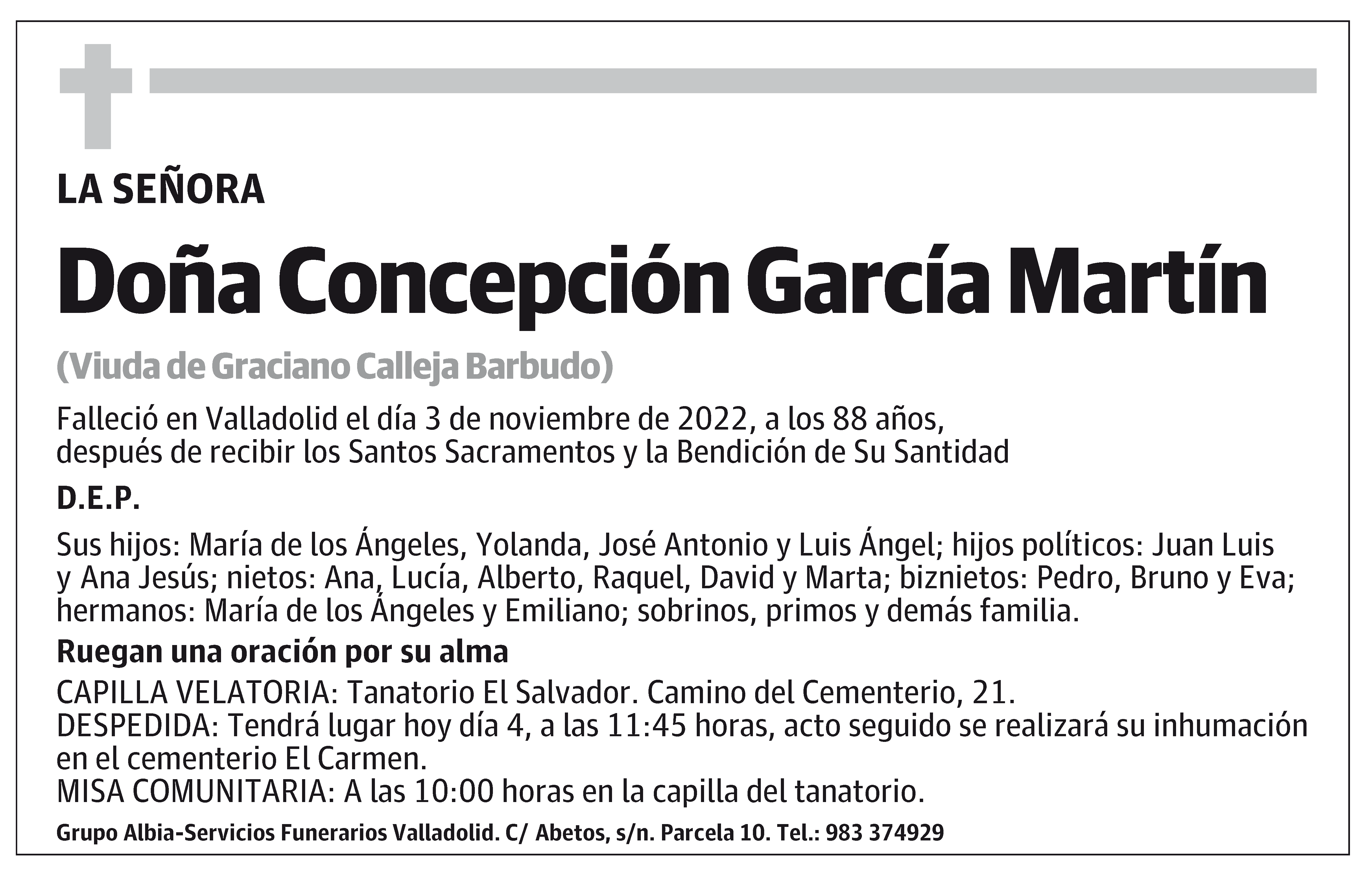 Concepción García Martín