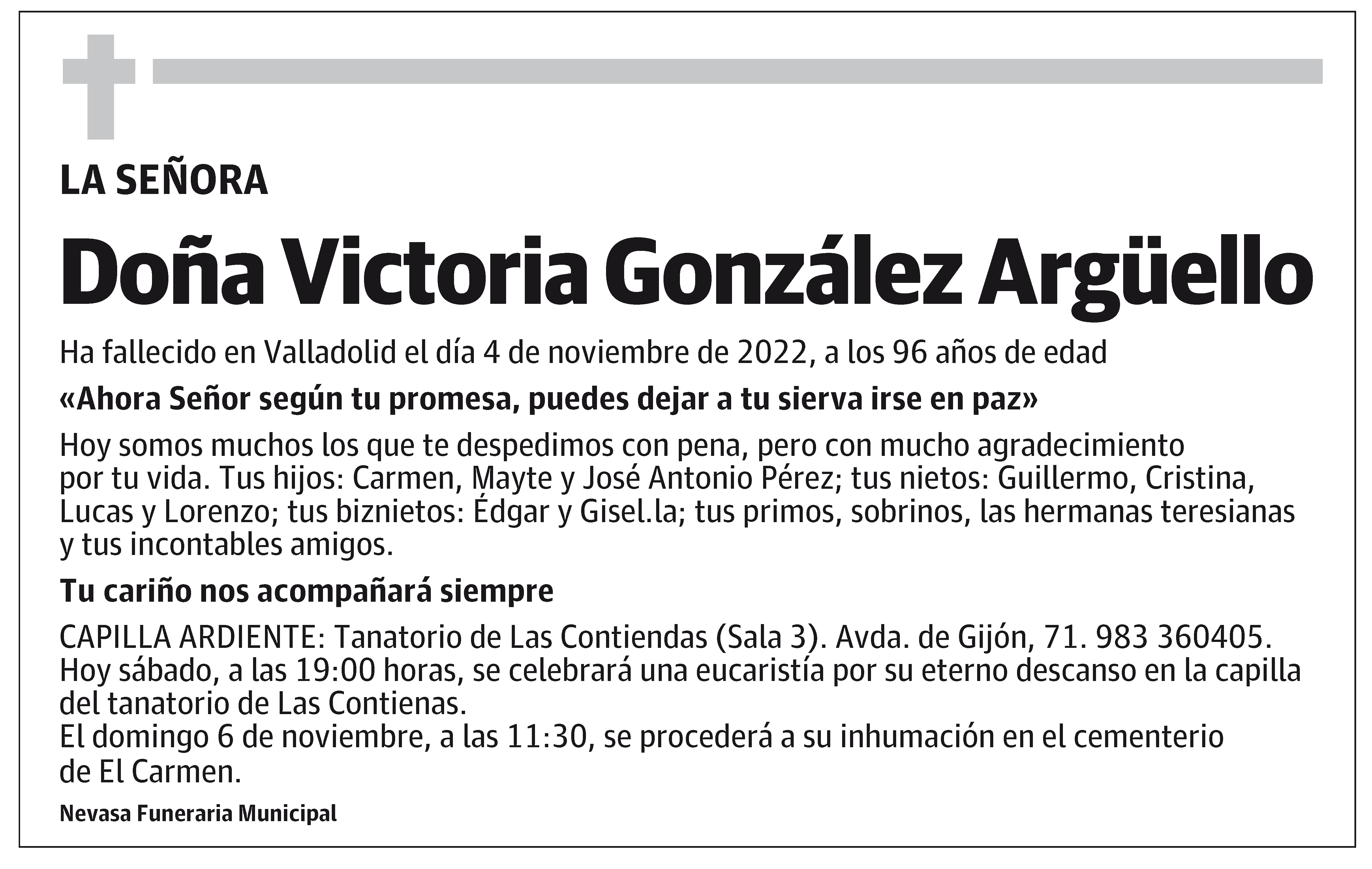 Victoria González Argüello