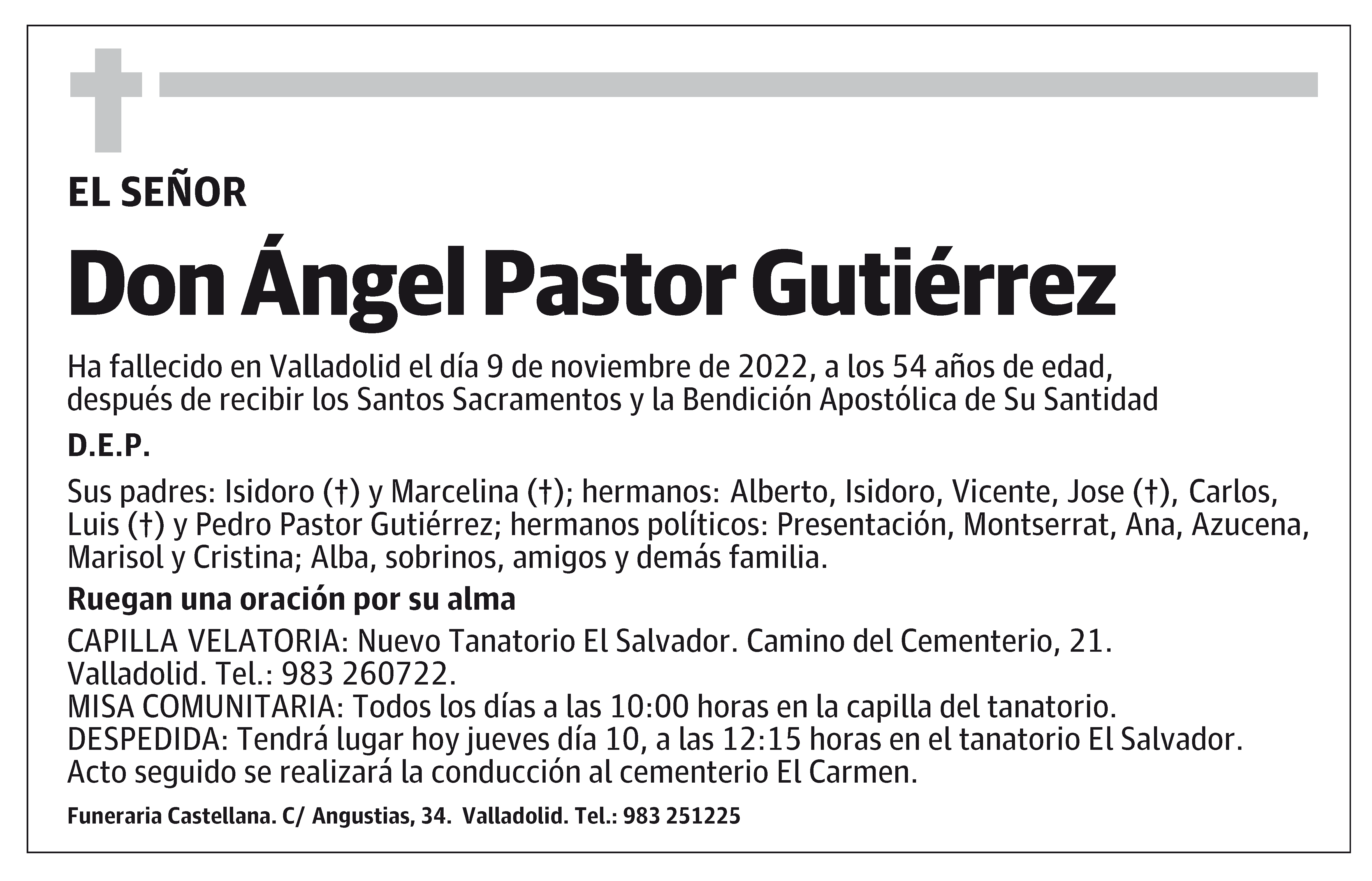 Ángel Pastor Gutiérrez