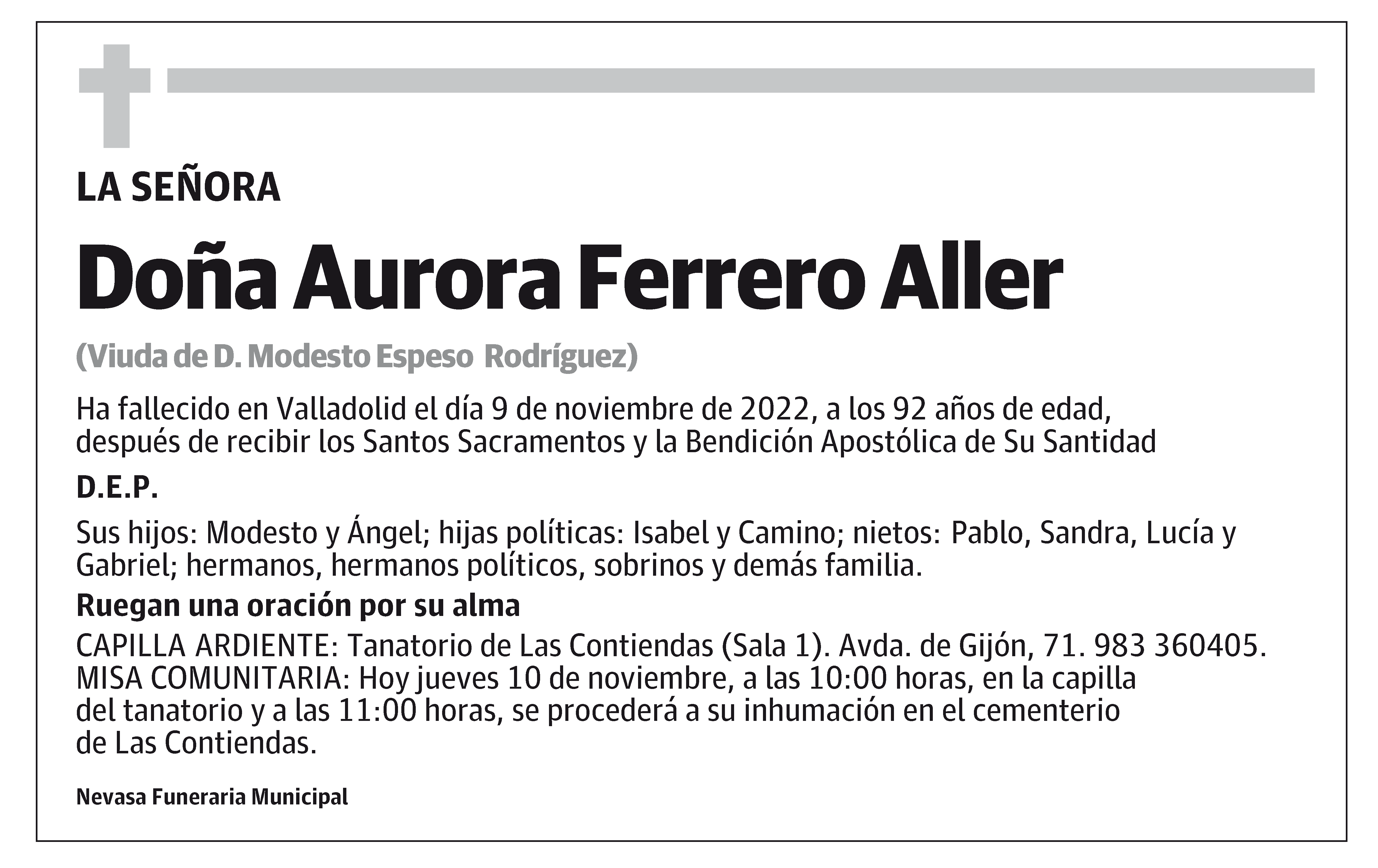 Aurora Ferrero Aller