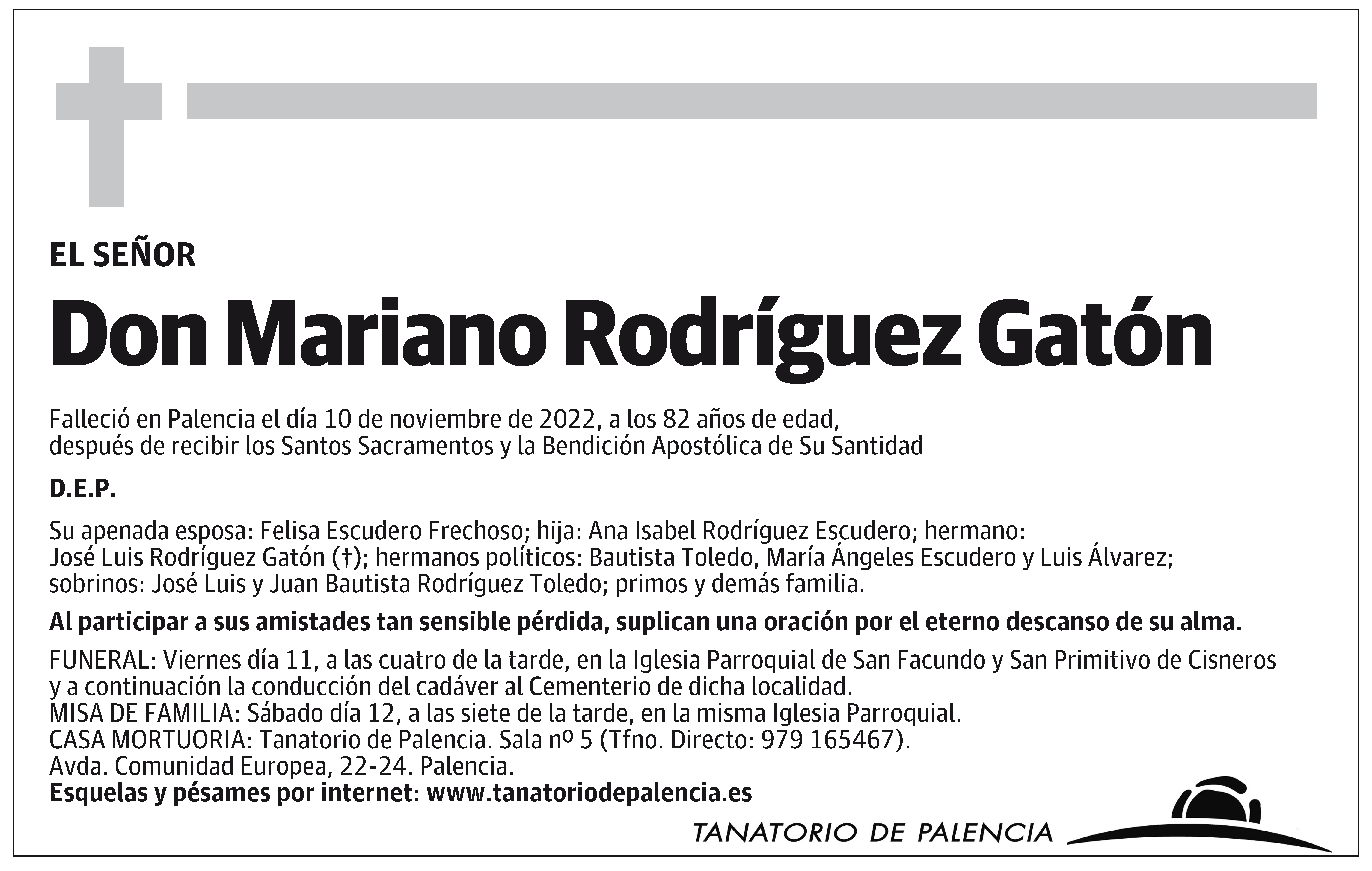 Mariano Rodríguez Gatón