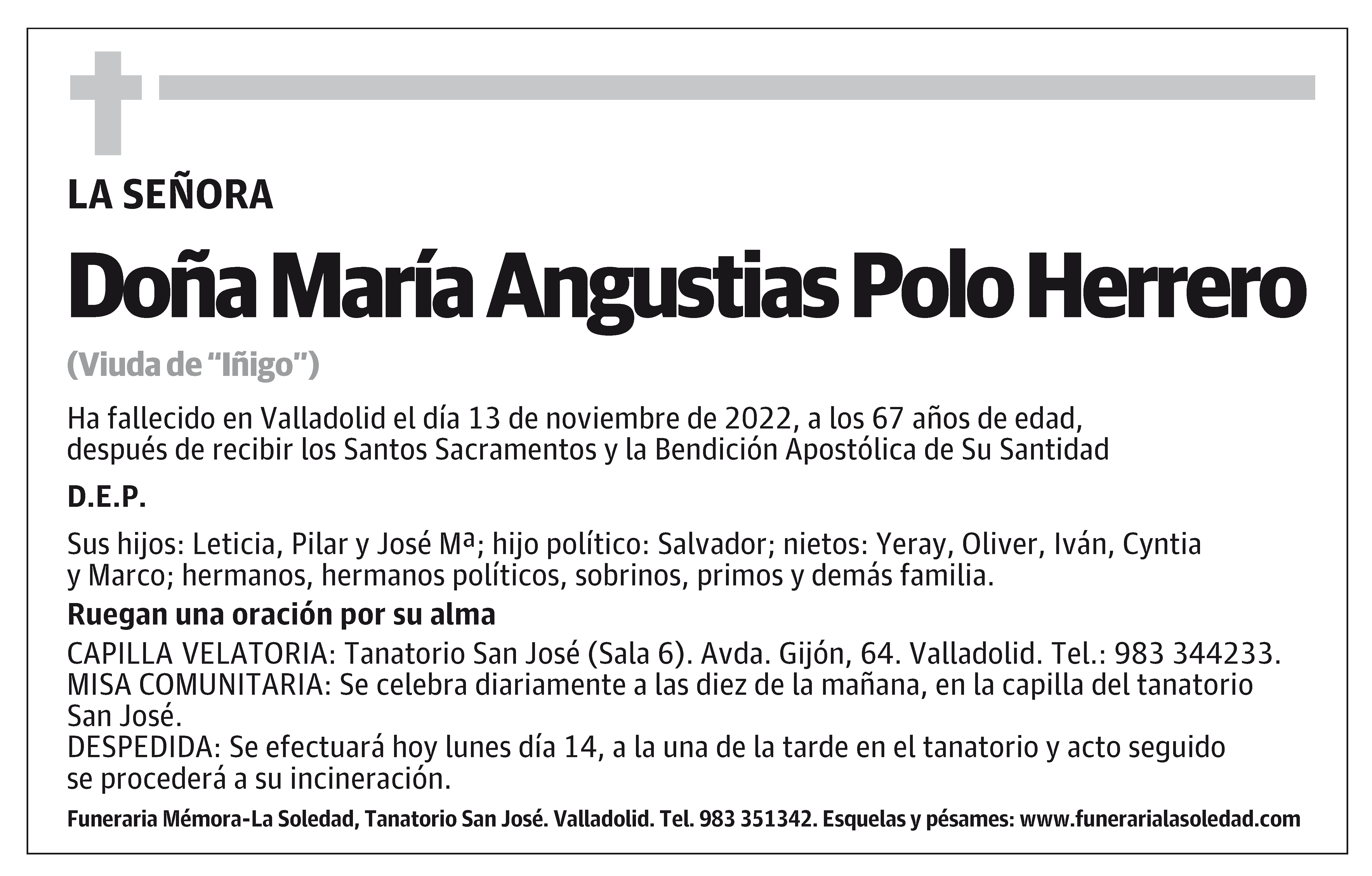 María Angustias Polo Herrero