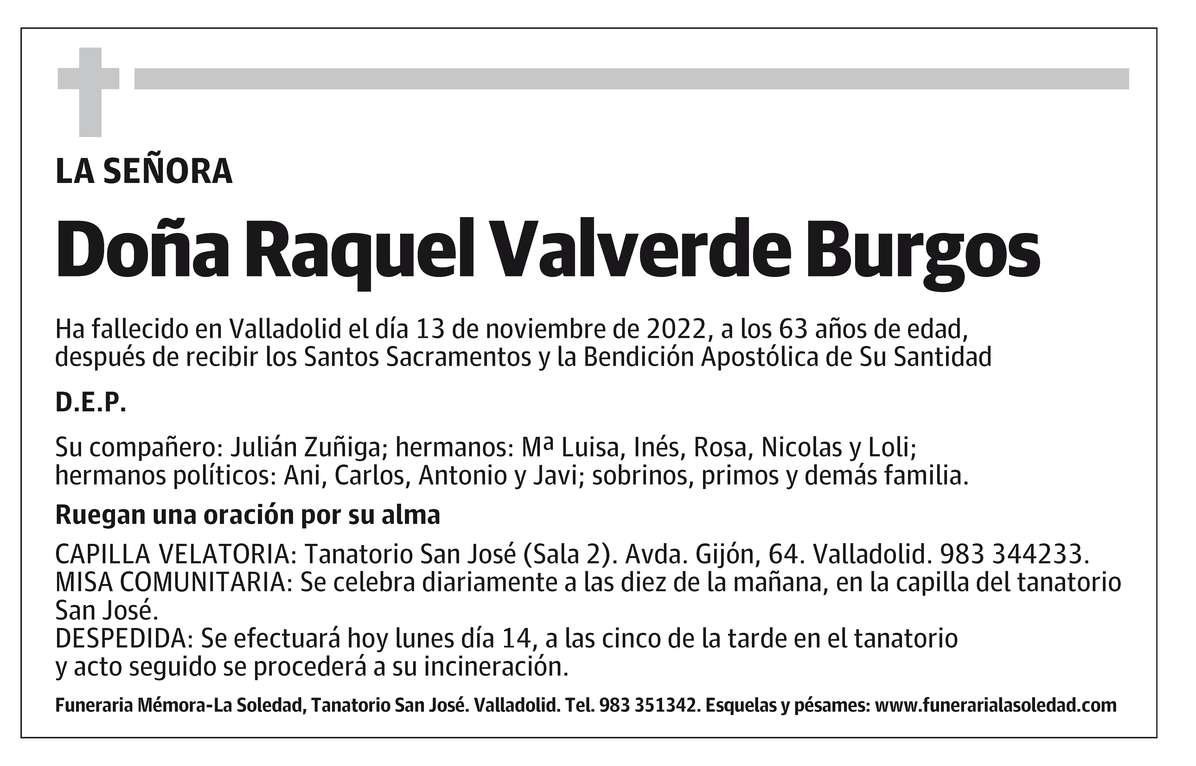 Raquel Valverde Burgos