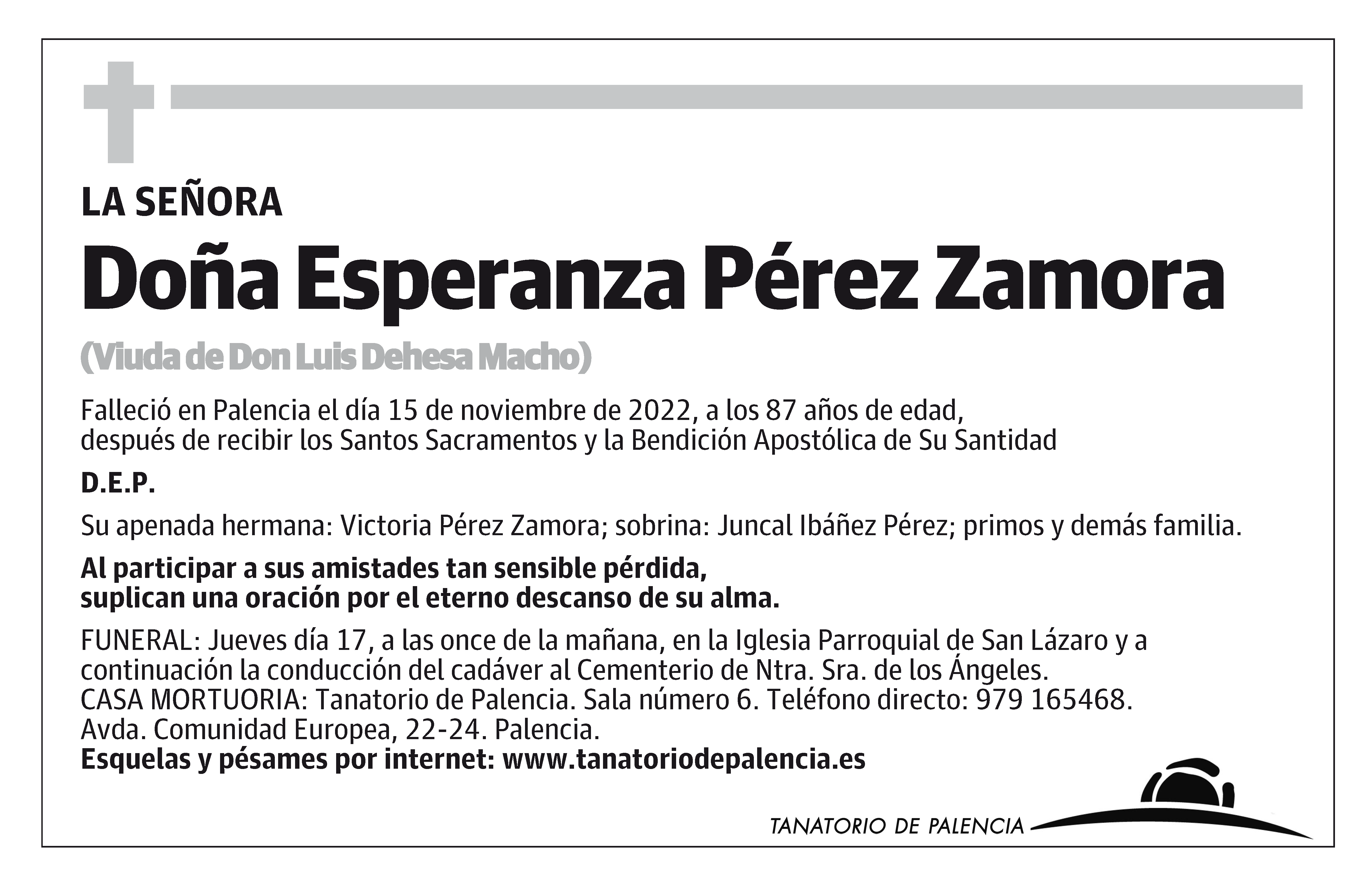 Esperanza Pérez Zamora
