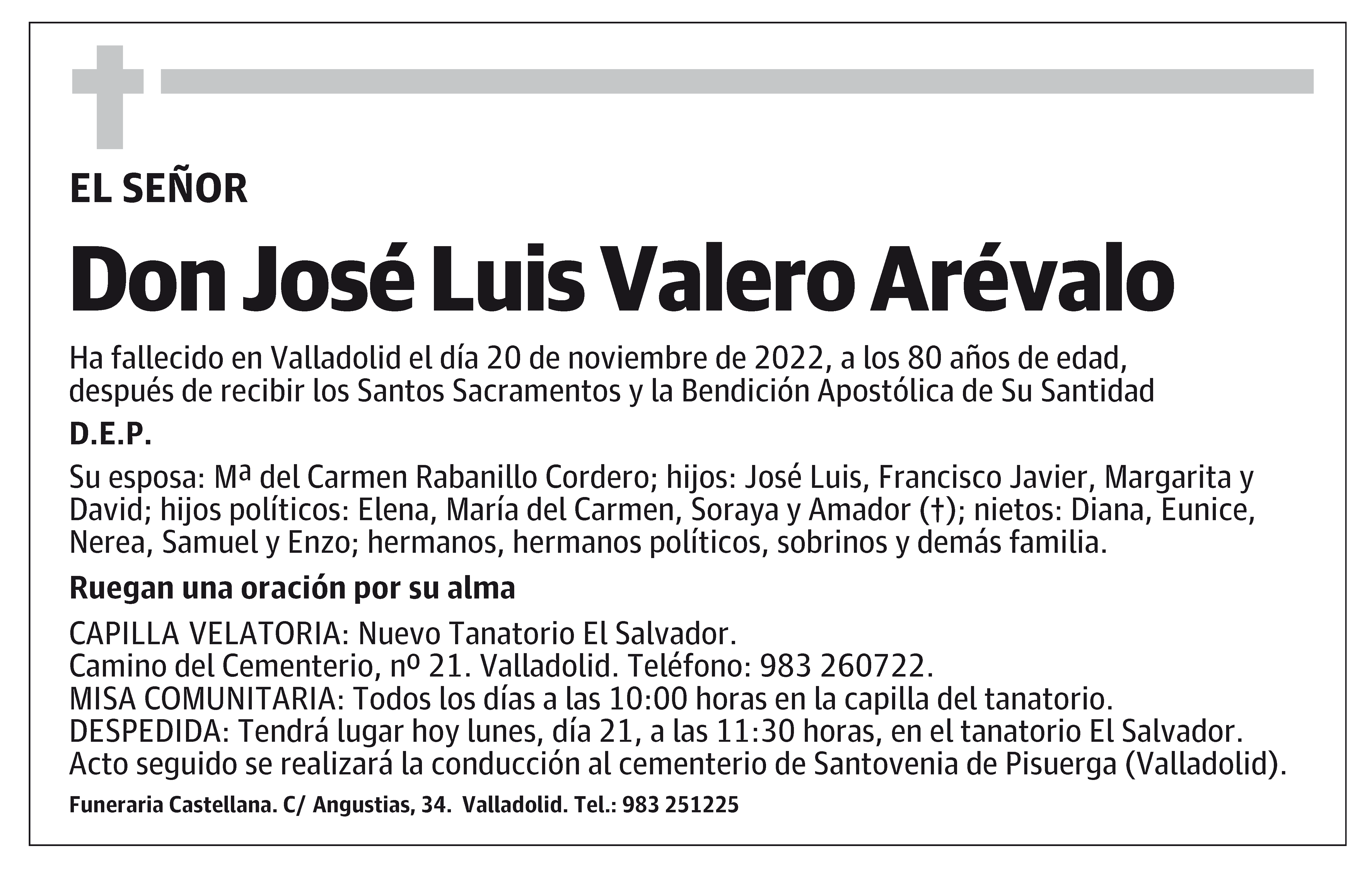 José Luis Valero Arévalo