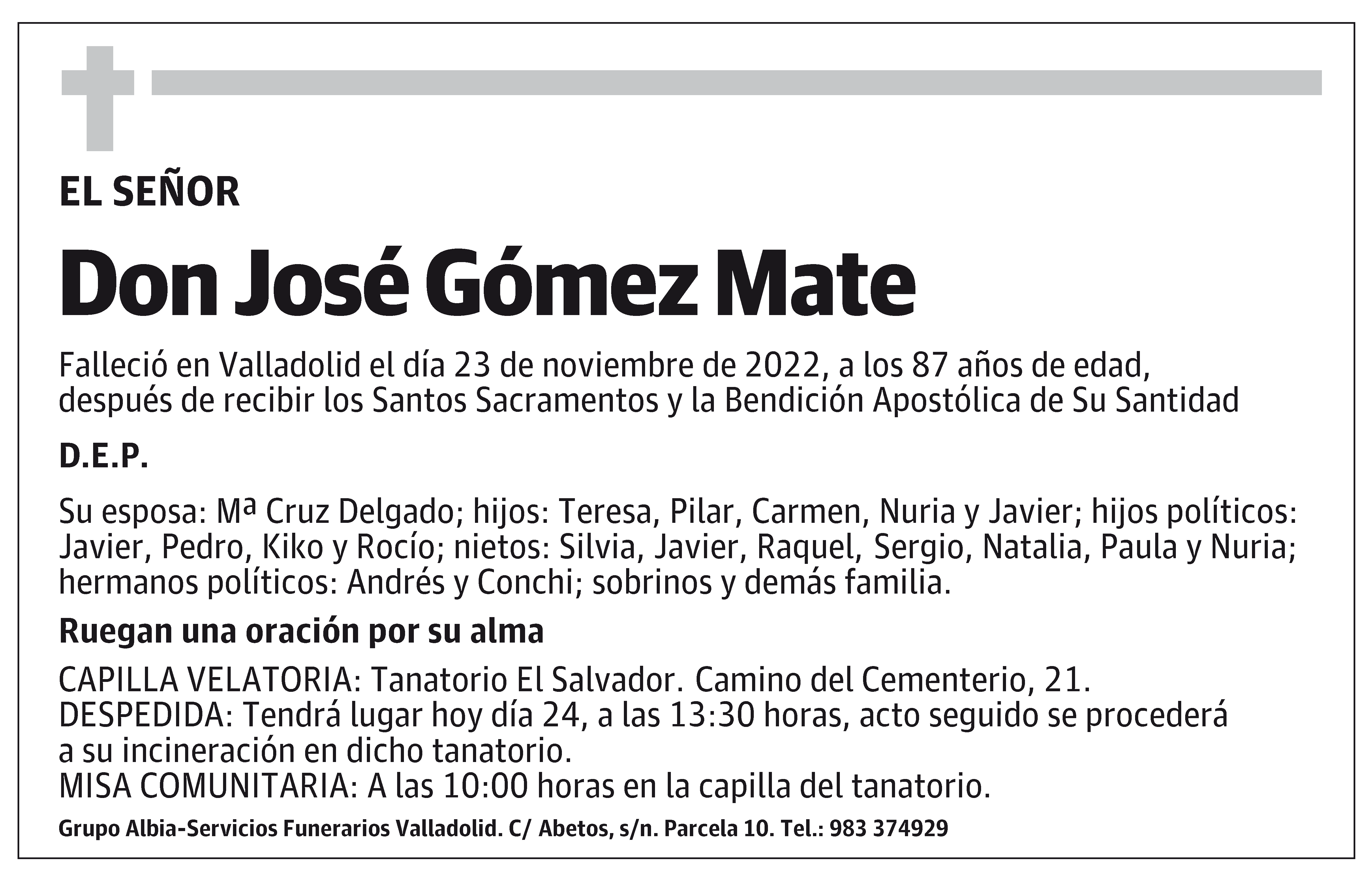 José Gómez Mate