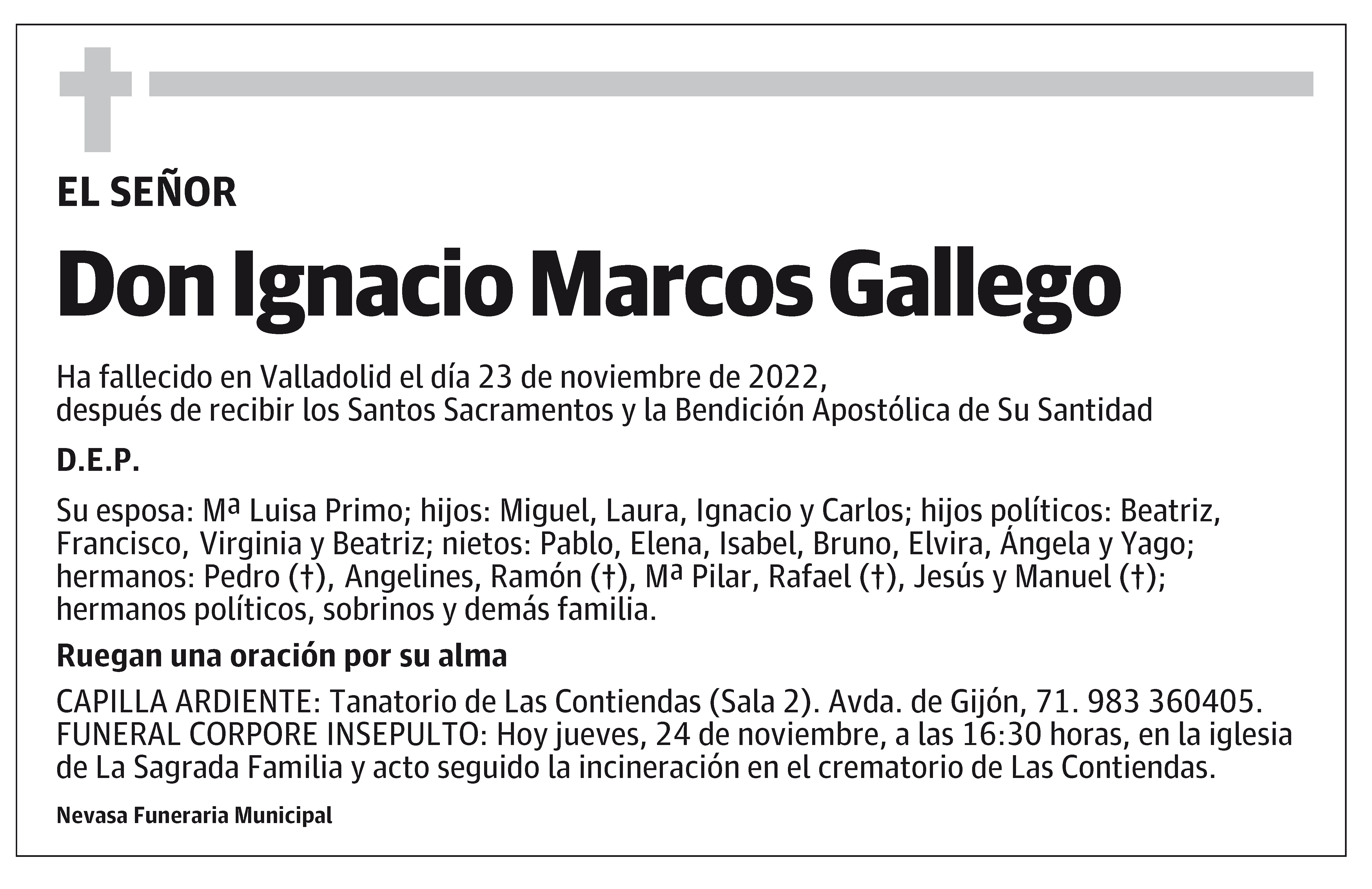 Ignacio Marcos Gallego