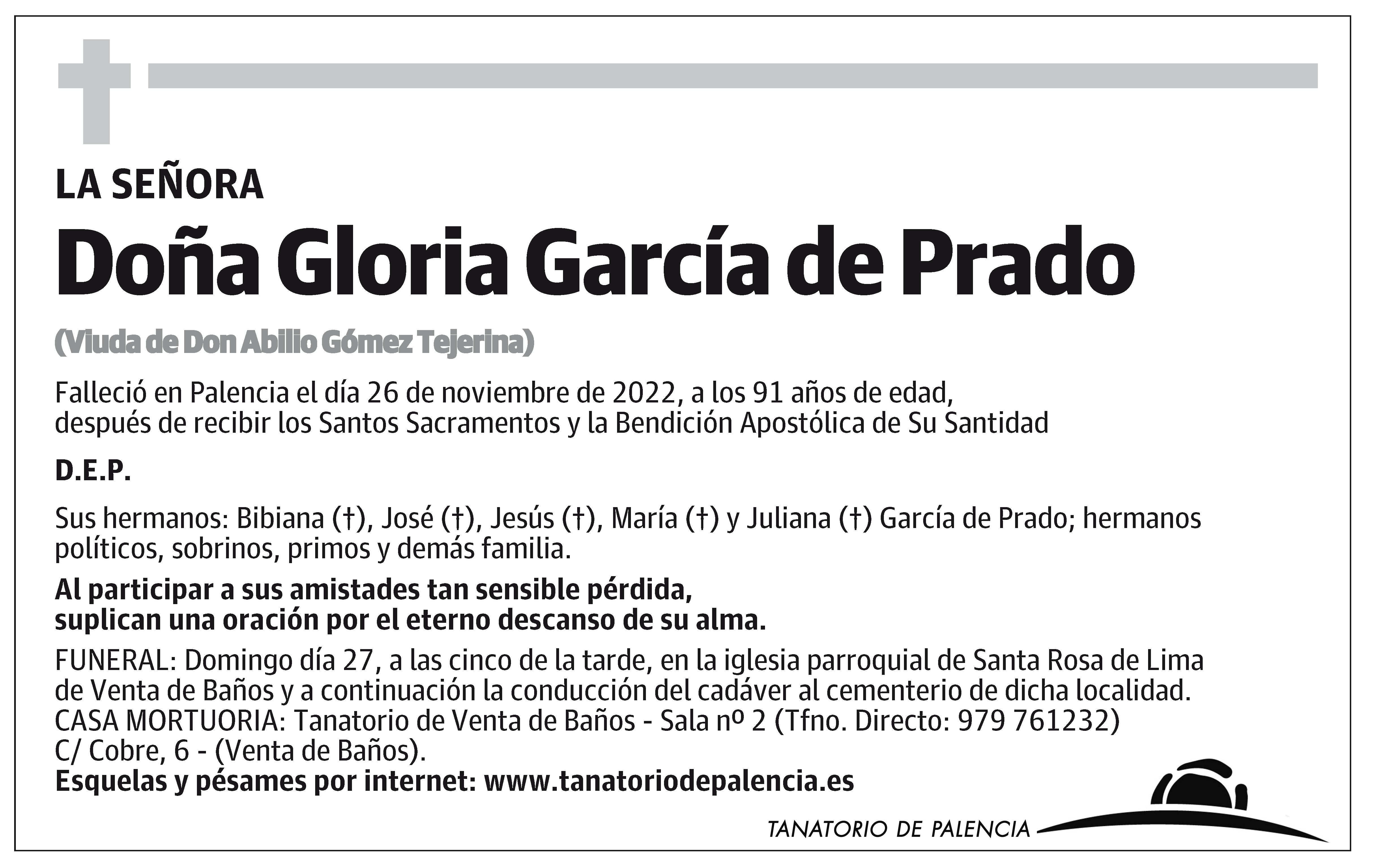 Gloria García de Prado
