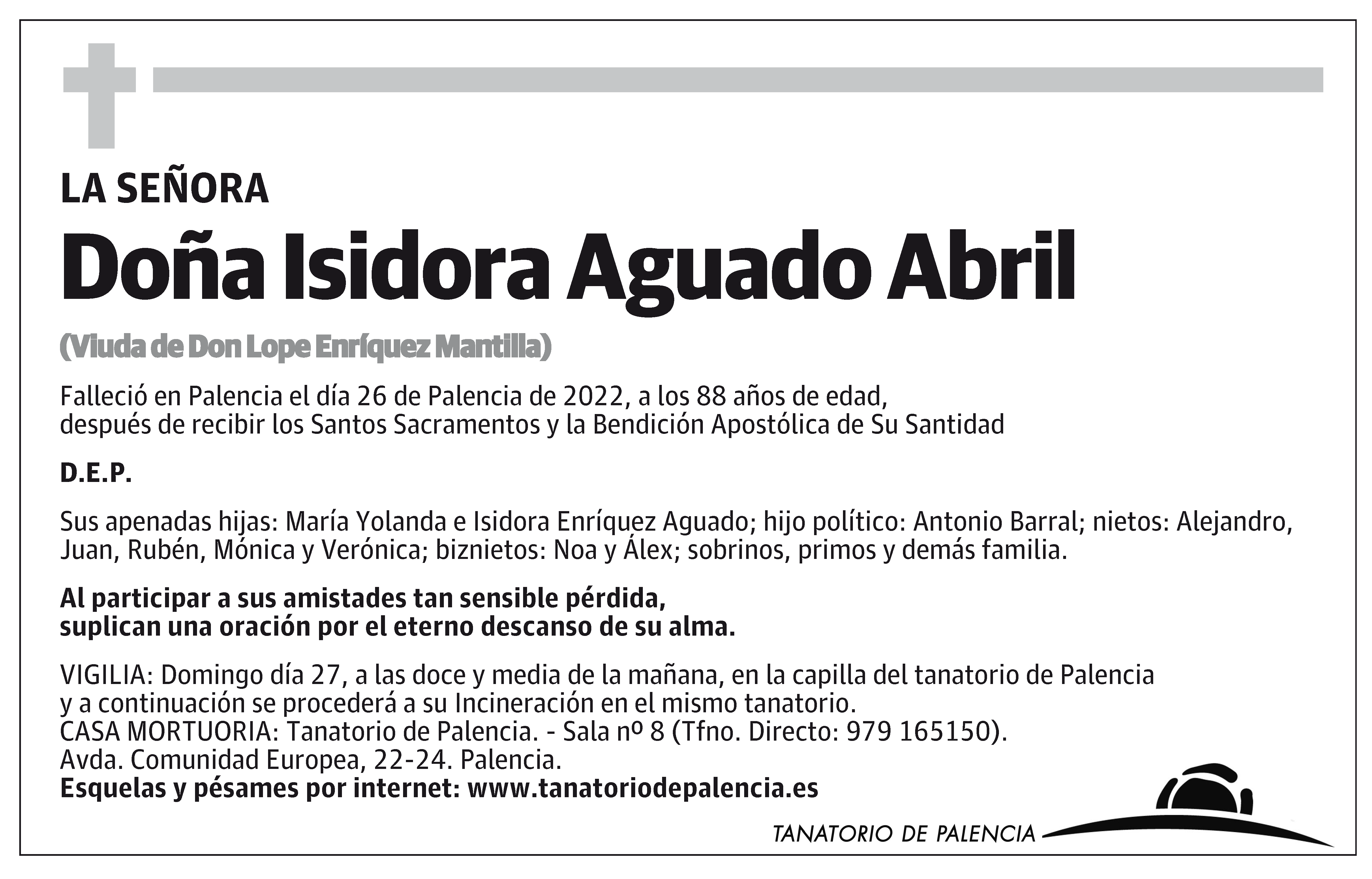 Isidora Aguado Abril