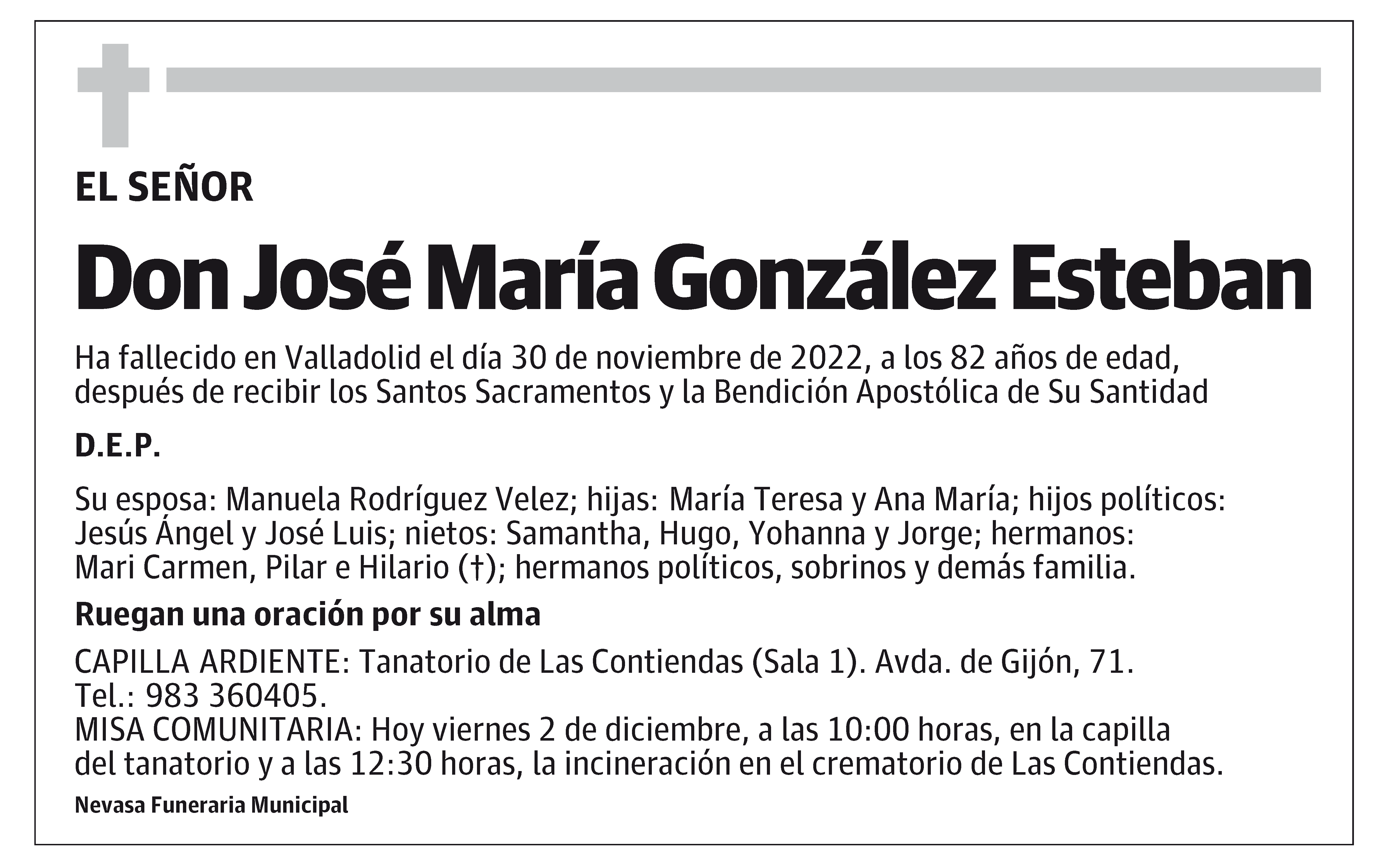 José María González Esteban
