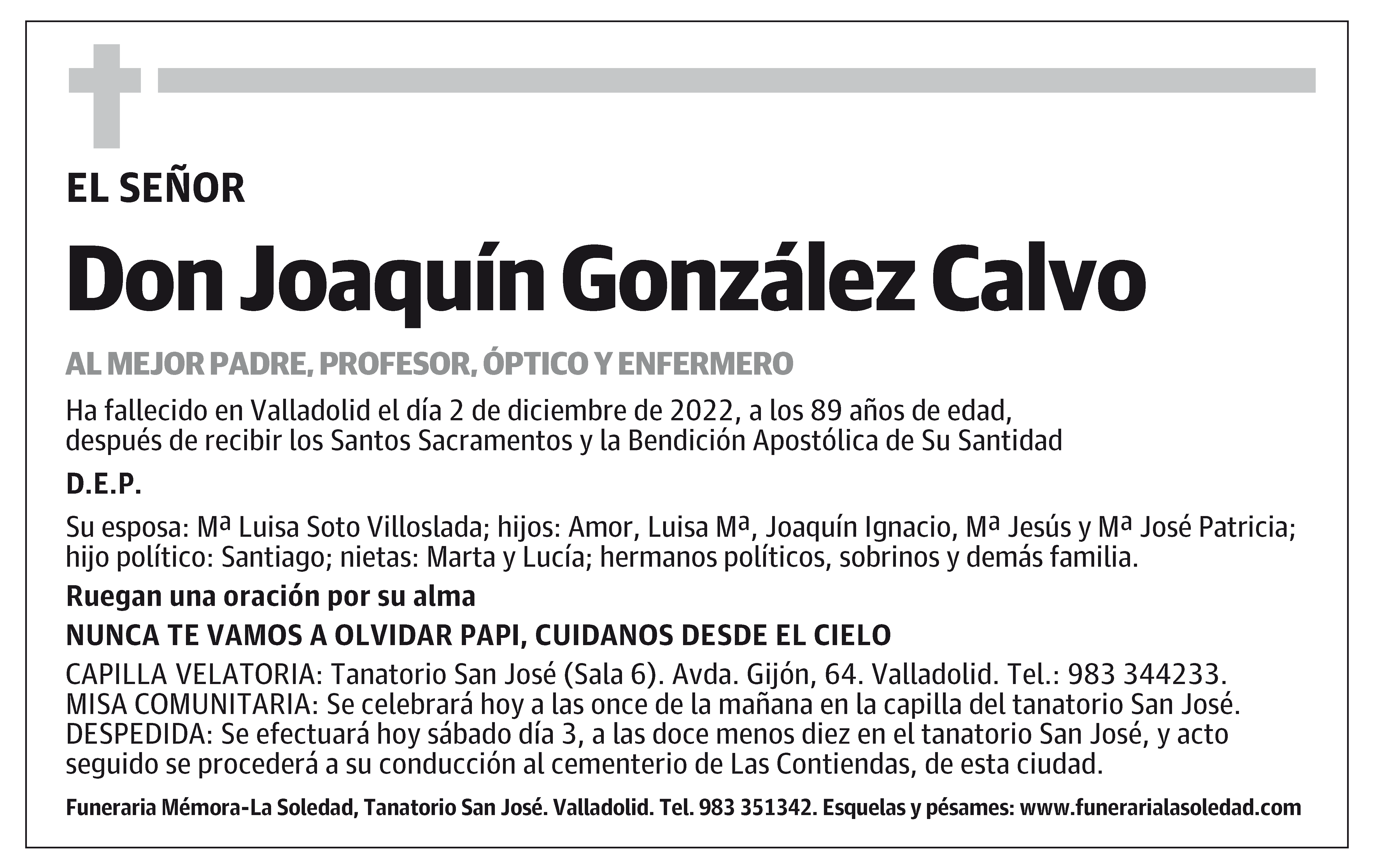 Joaquín González Calvo