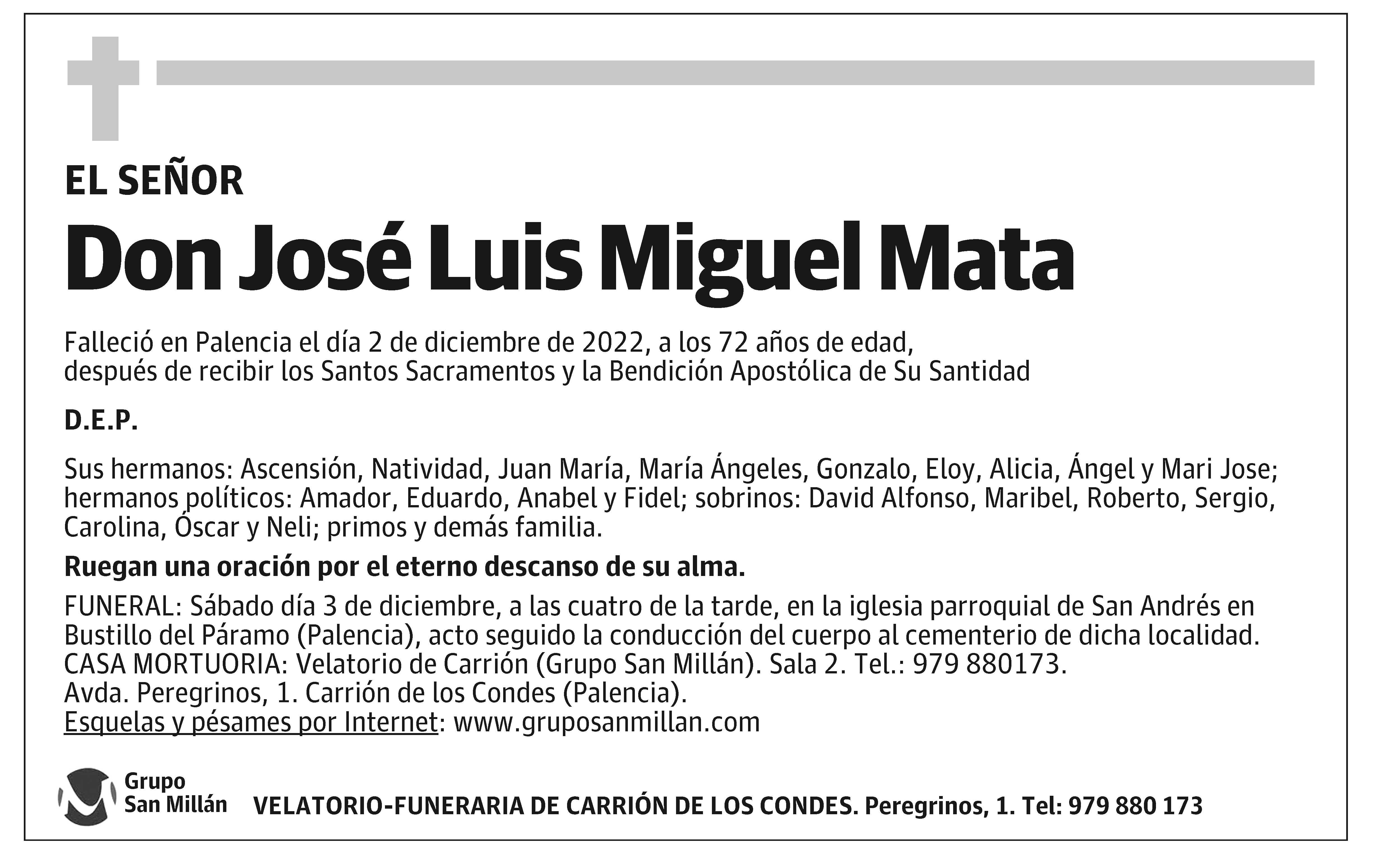 José Luis Miguel Mata