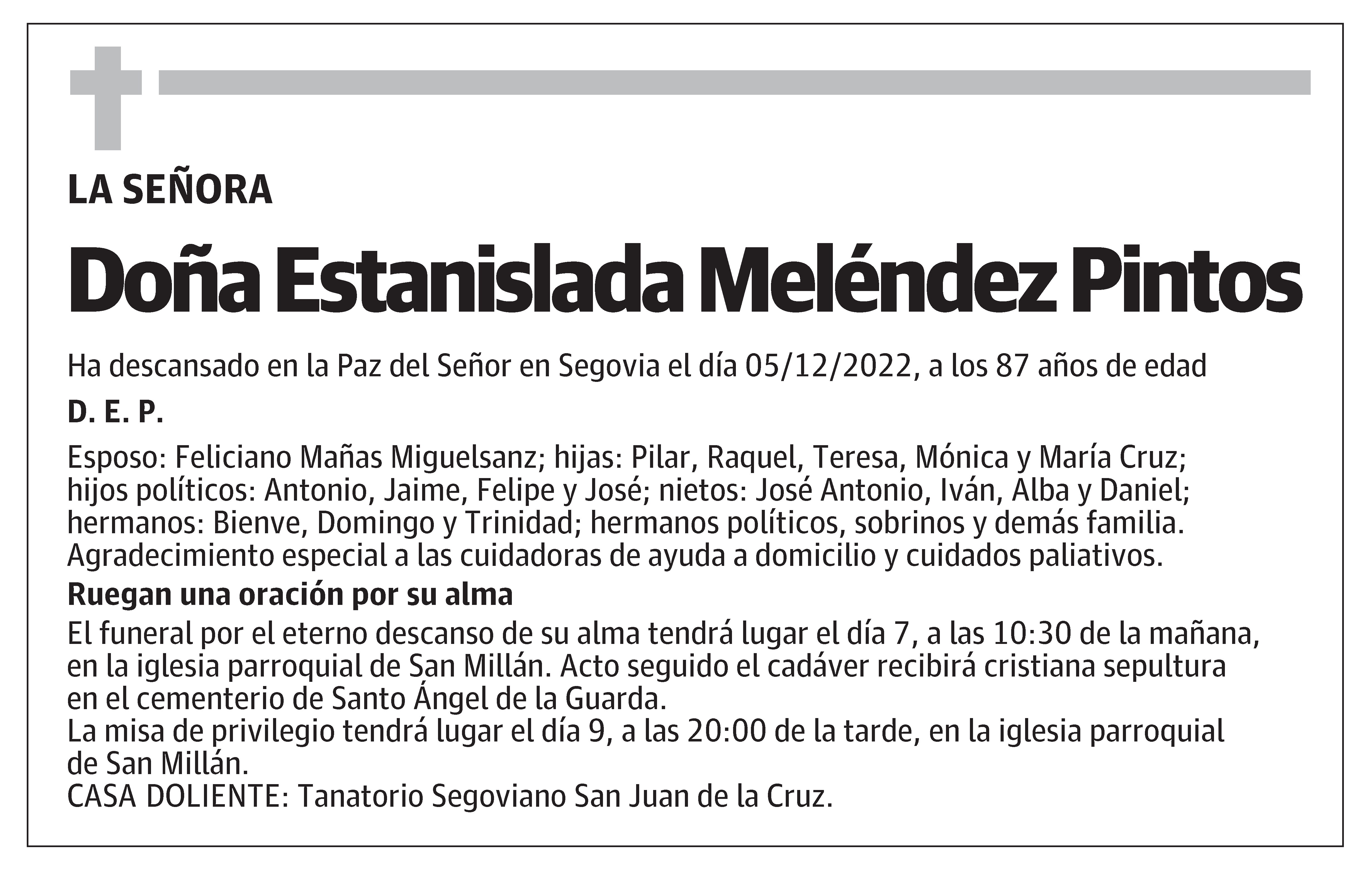 Estanislada Meléndez Pintos