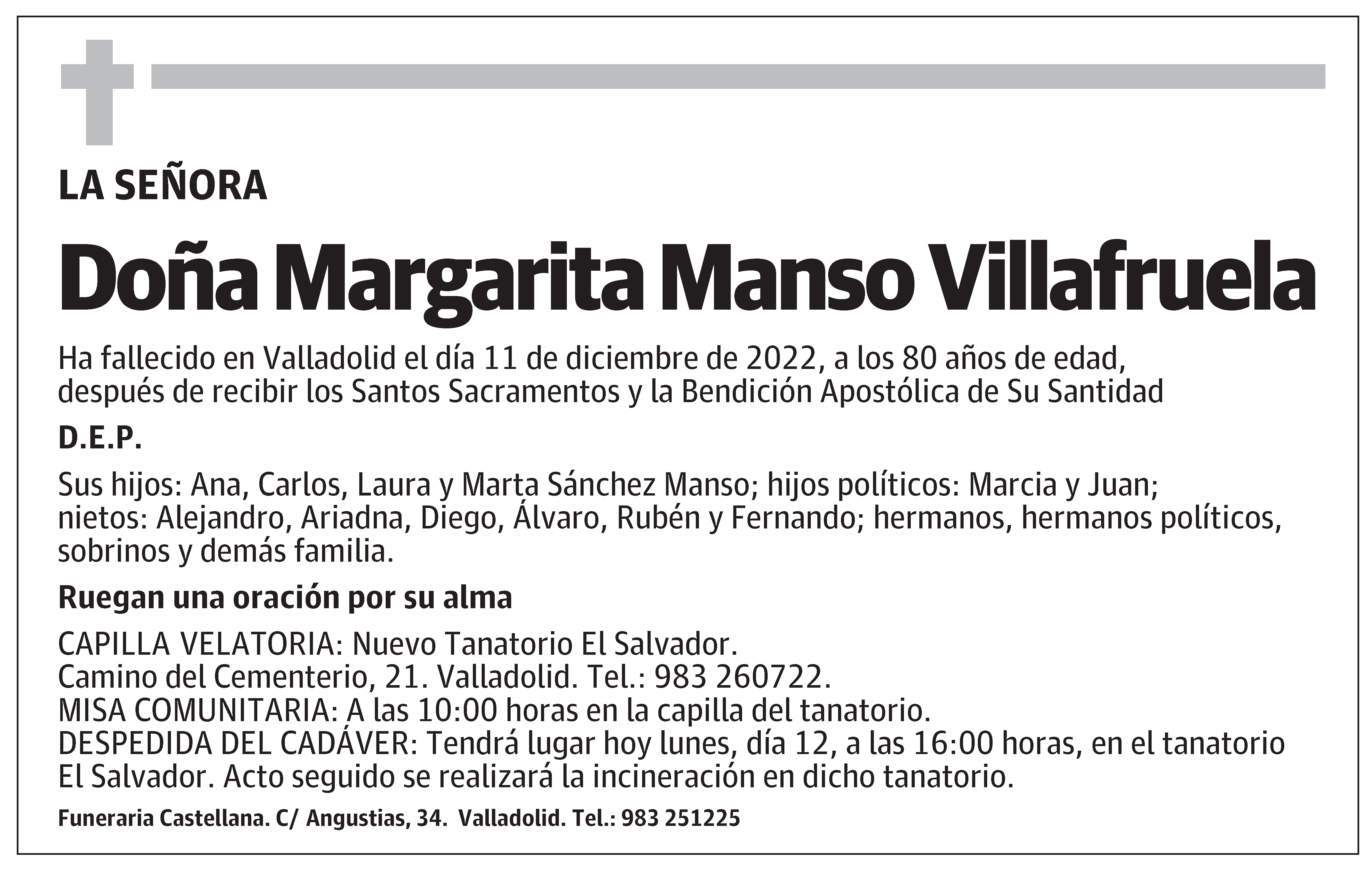 Margarita Manso Villafruela