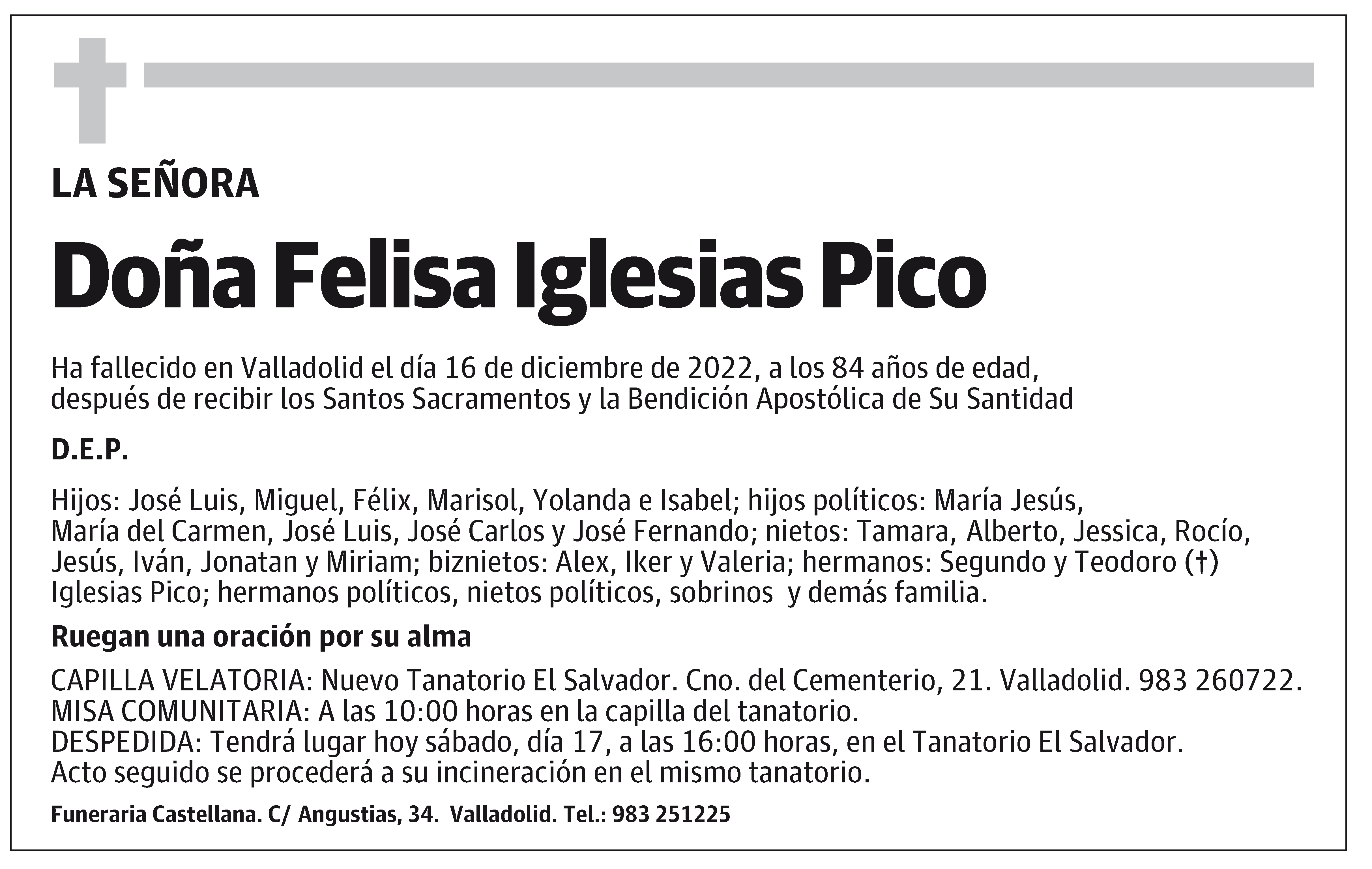 Felisa Iglesias Pico