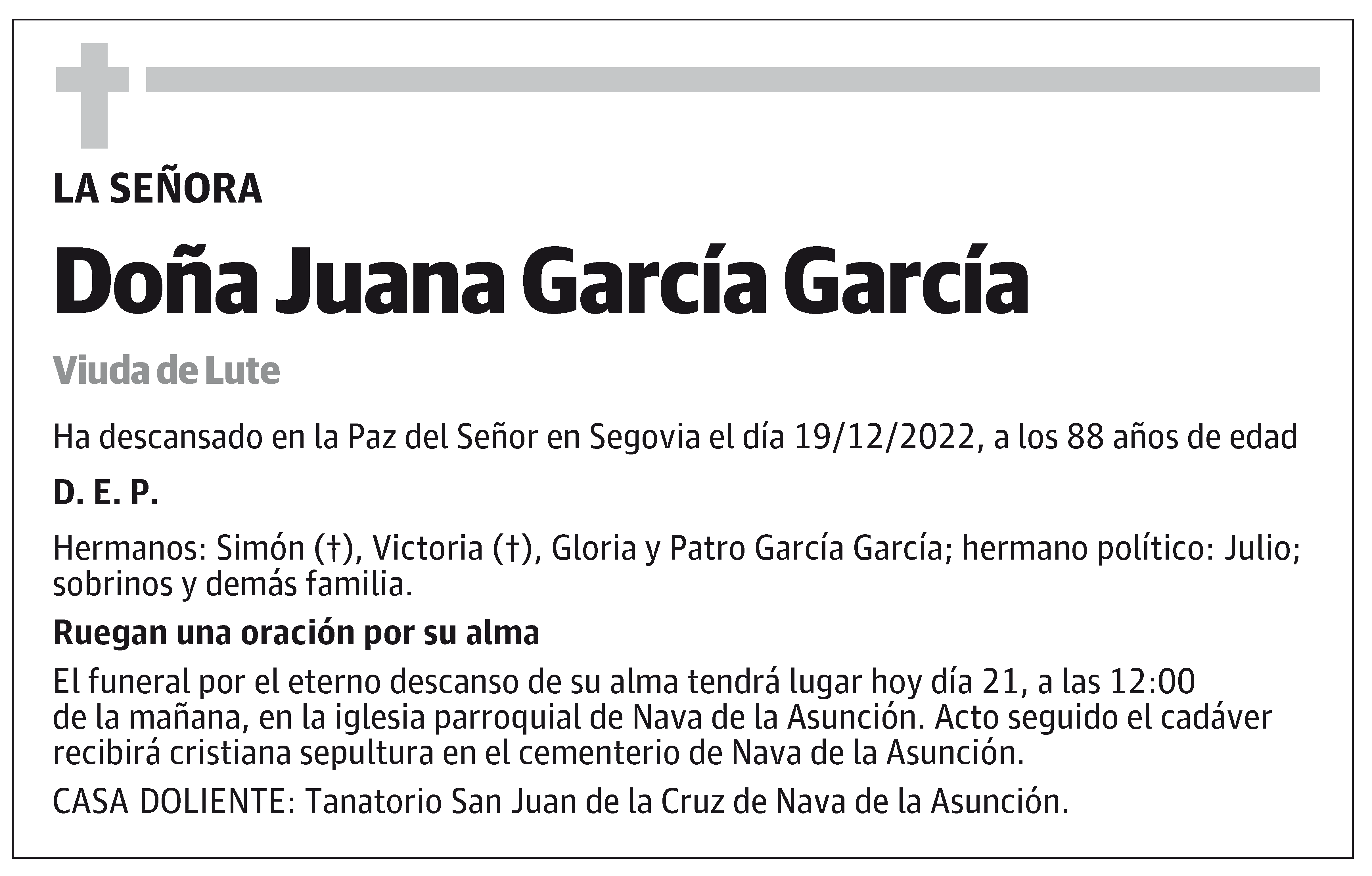 Juana García García