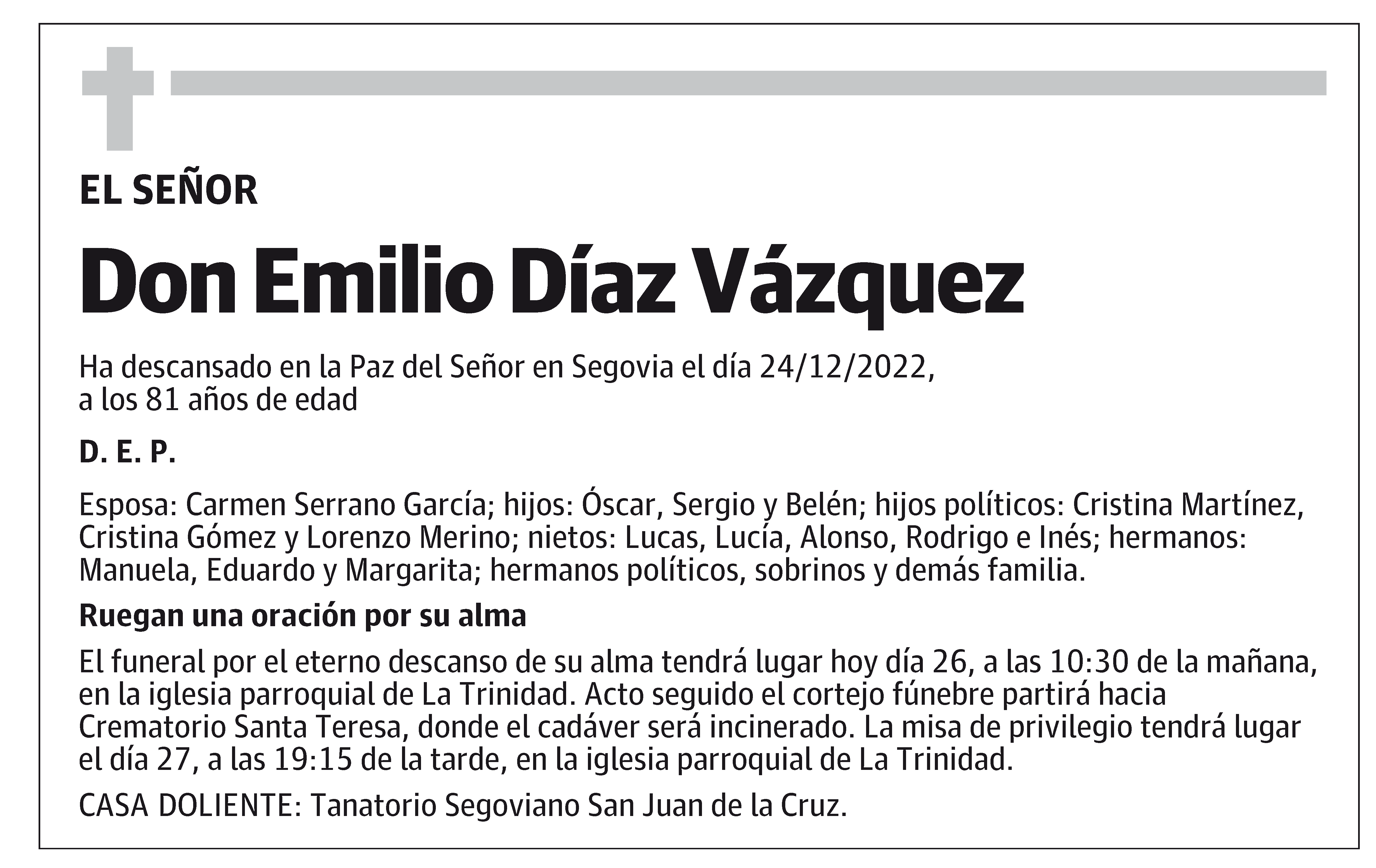 Emilio Díaz Vázquez