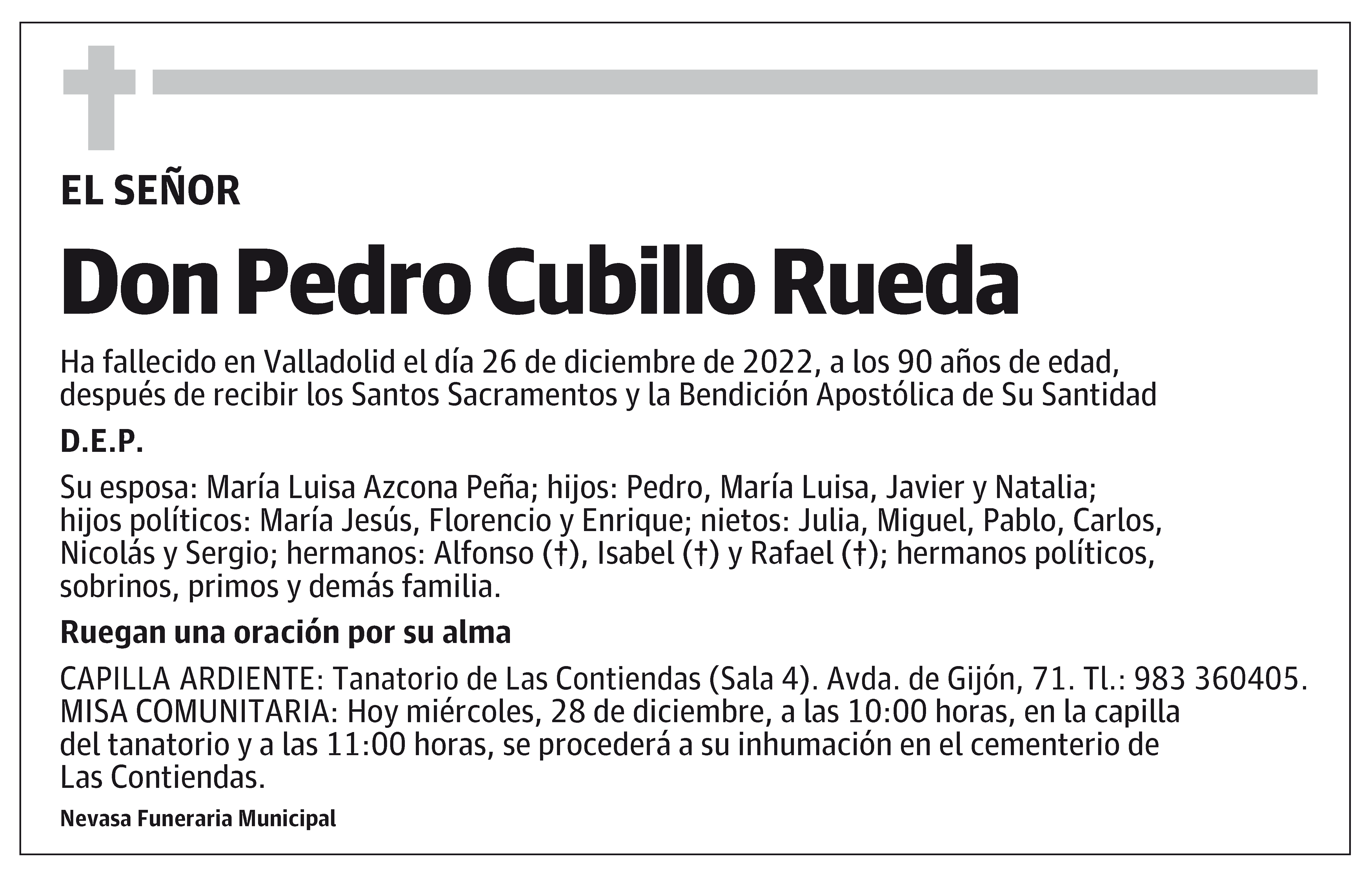 Pedro Cubillo Rueda