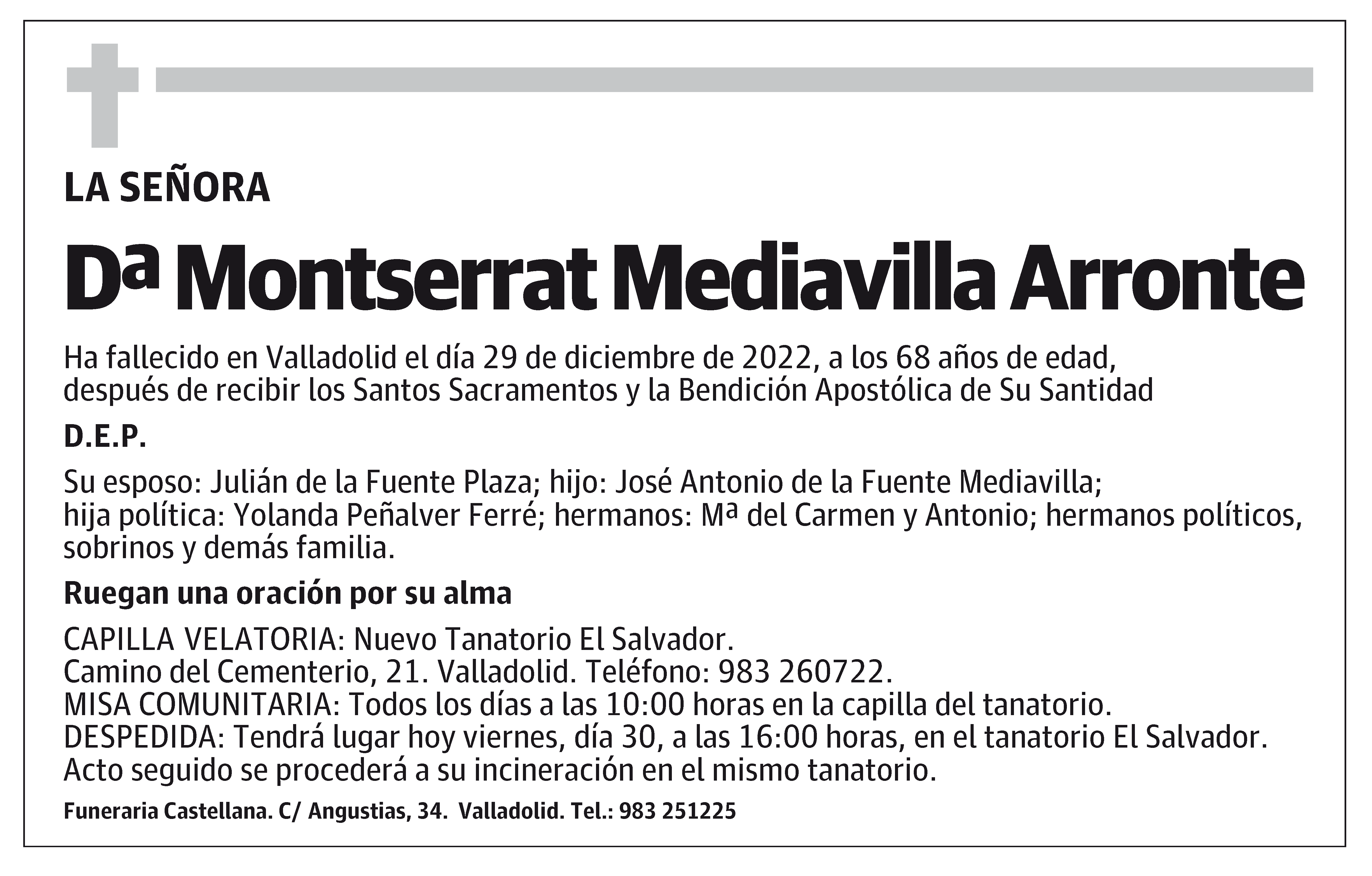 Montserrat Mediavilla Arronte