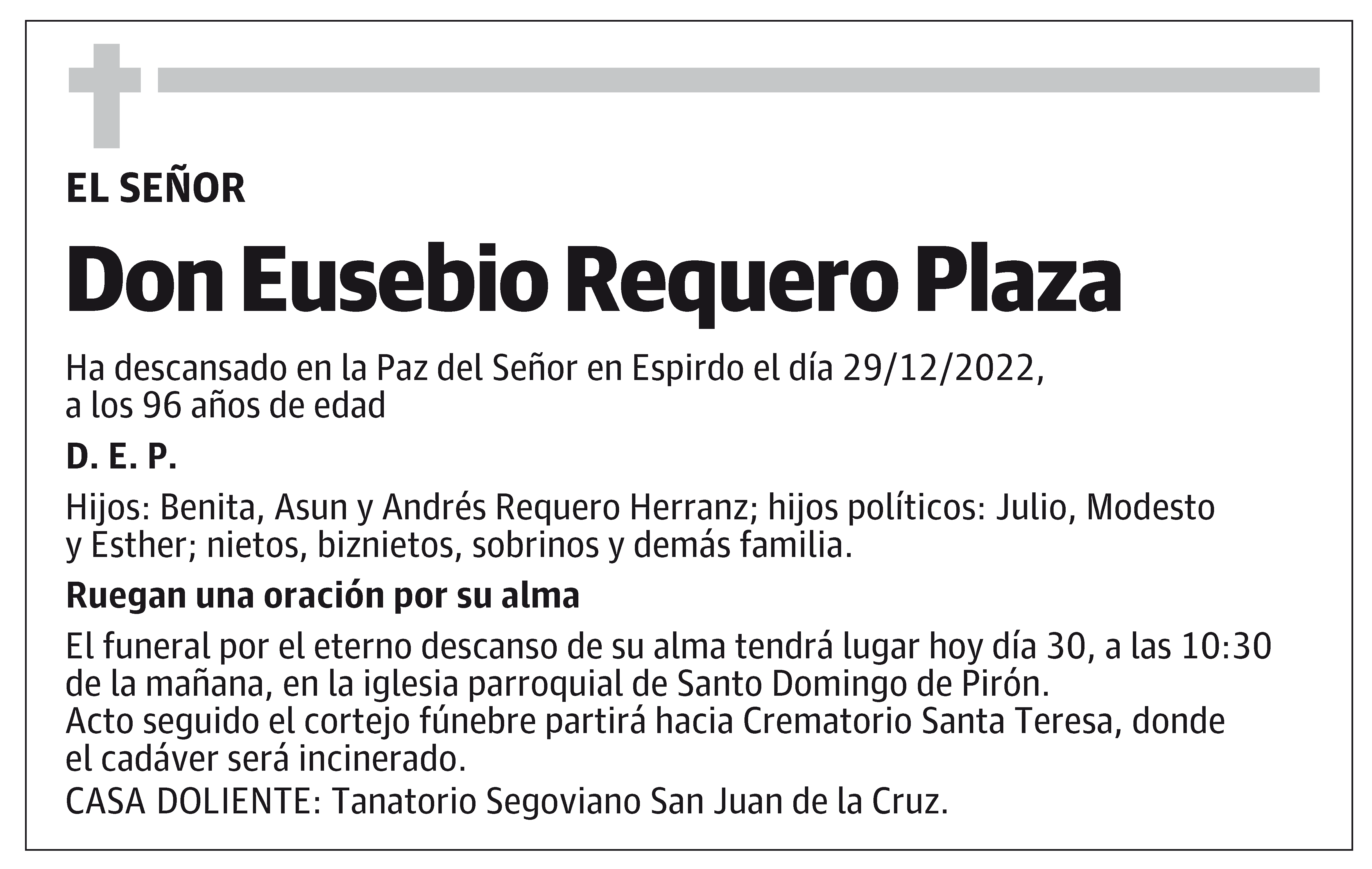 Eusebio Requero Plaza