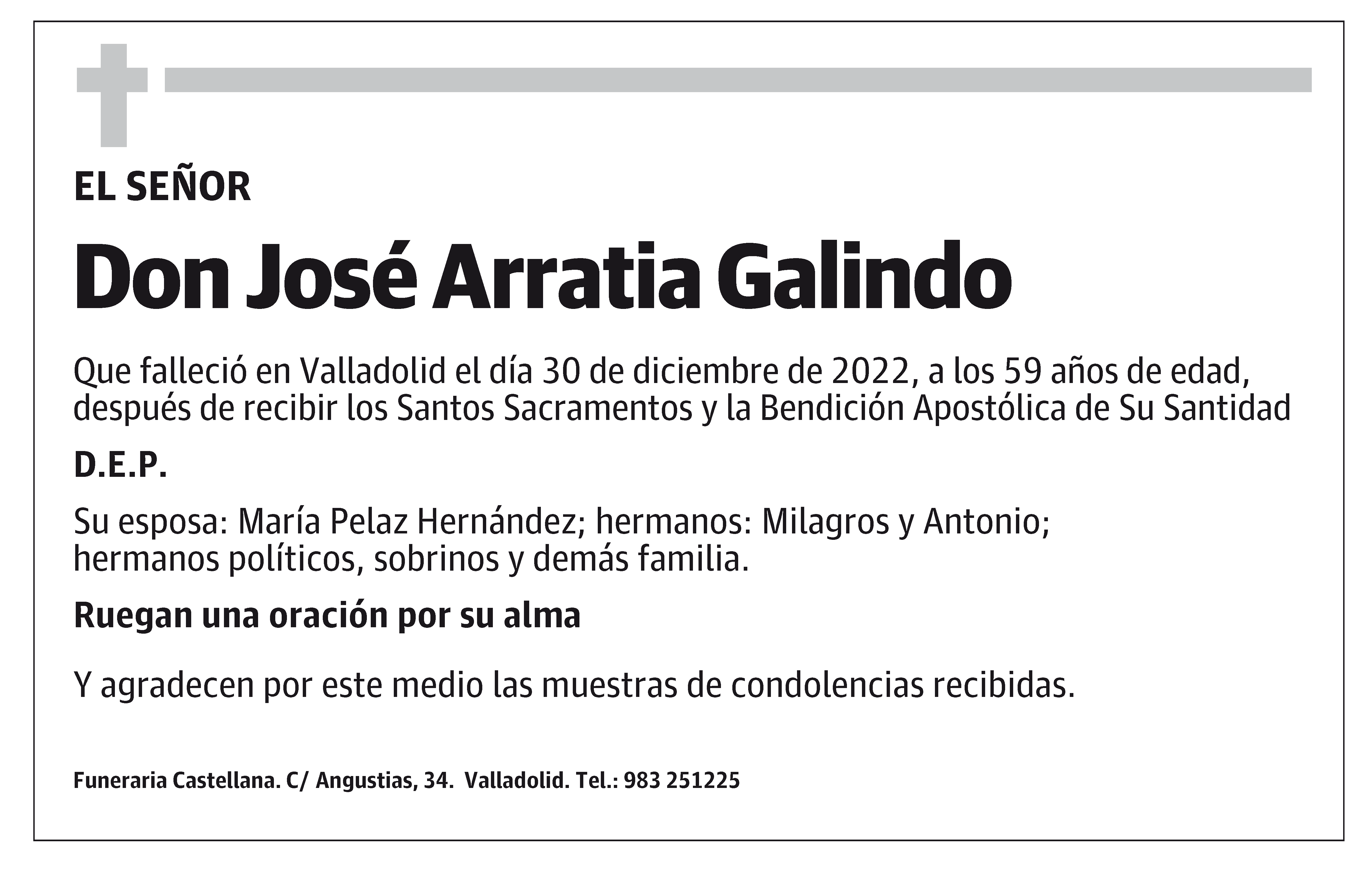 José Arratia Galindo
