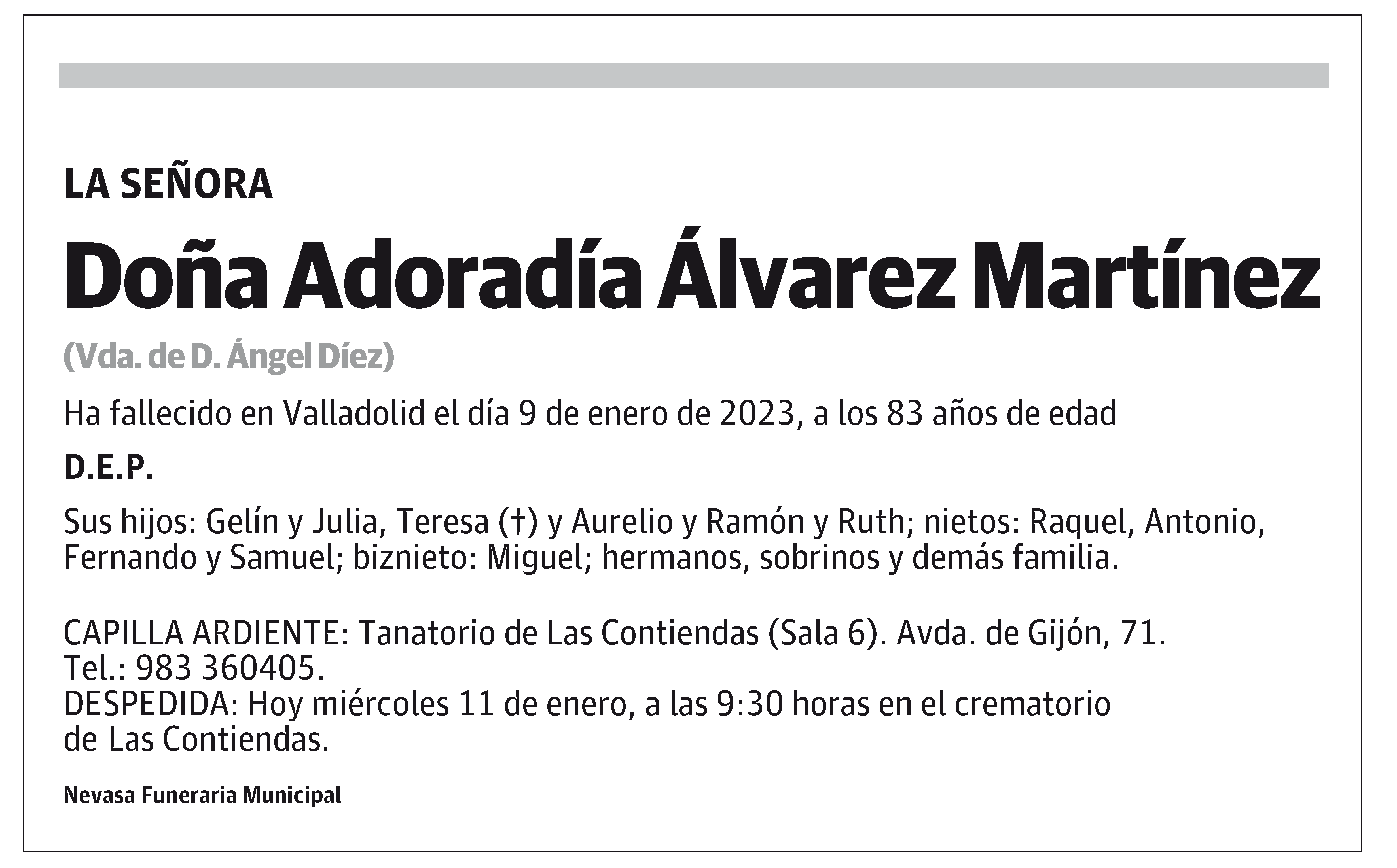 Adoradía Álvarez Martínez