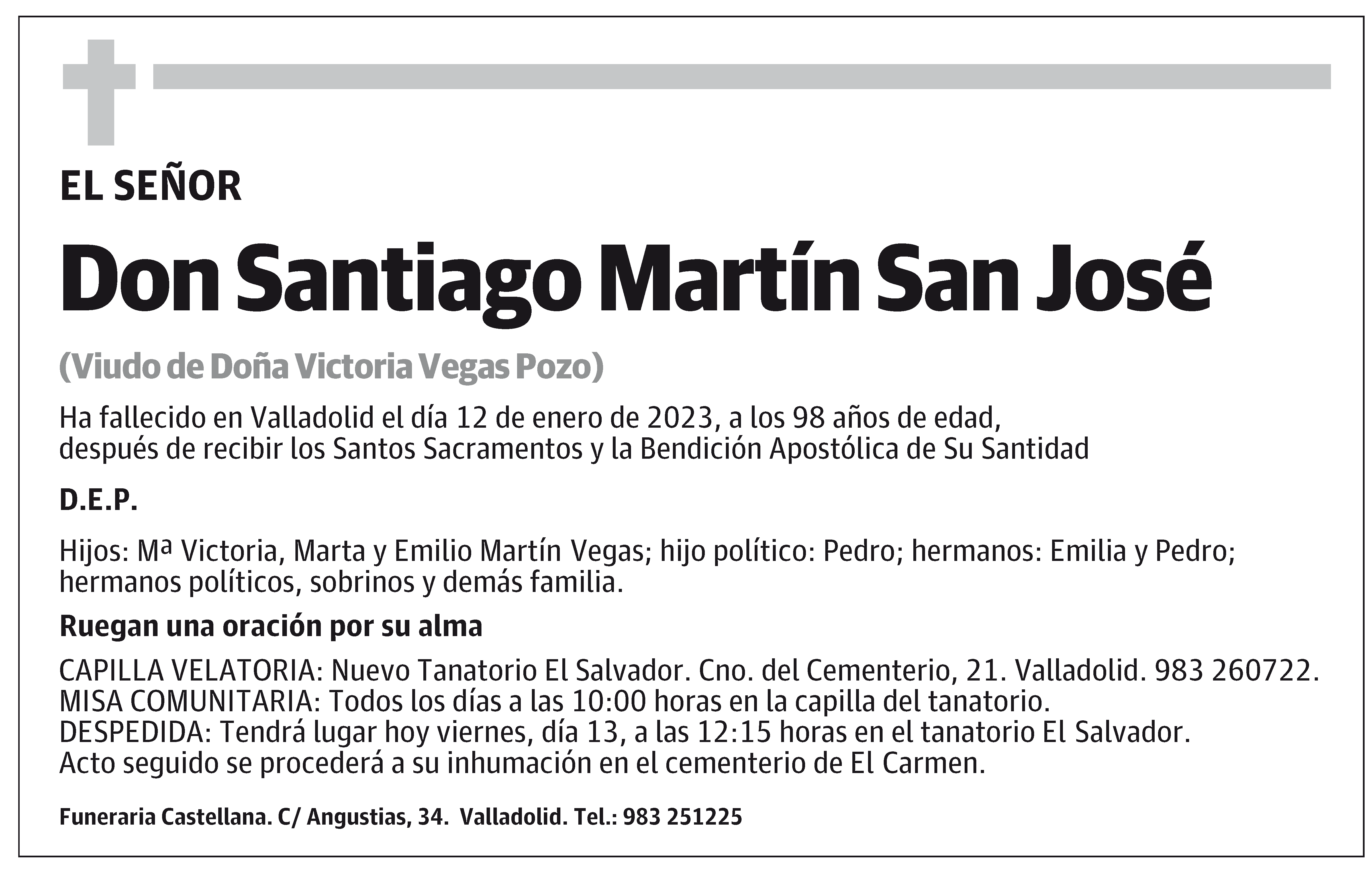 Santiago Martín San José