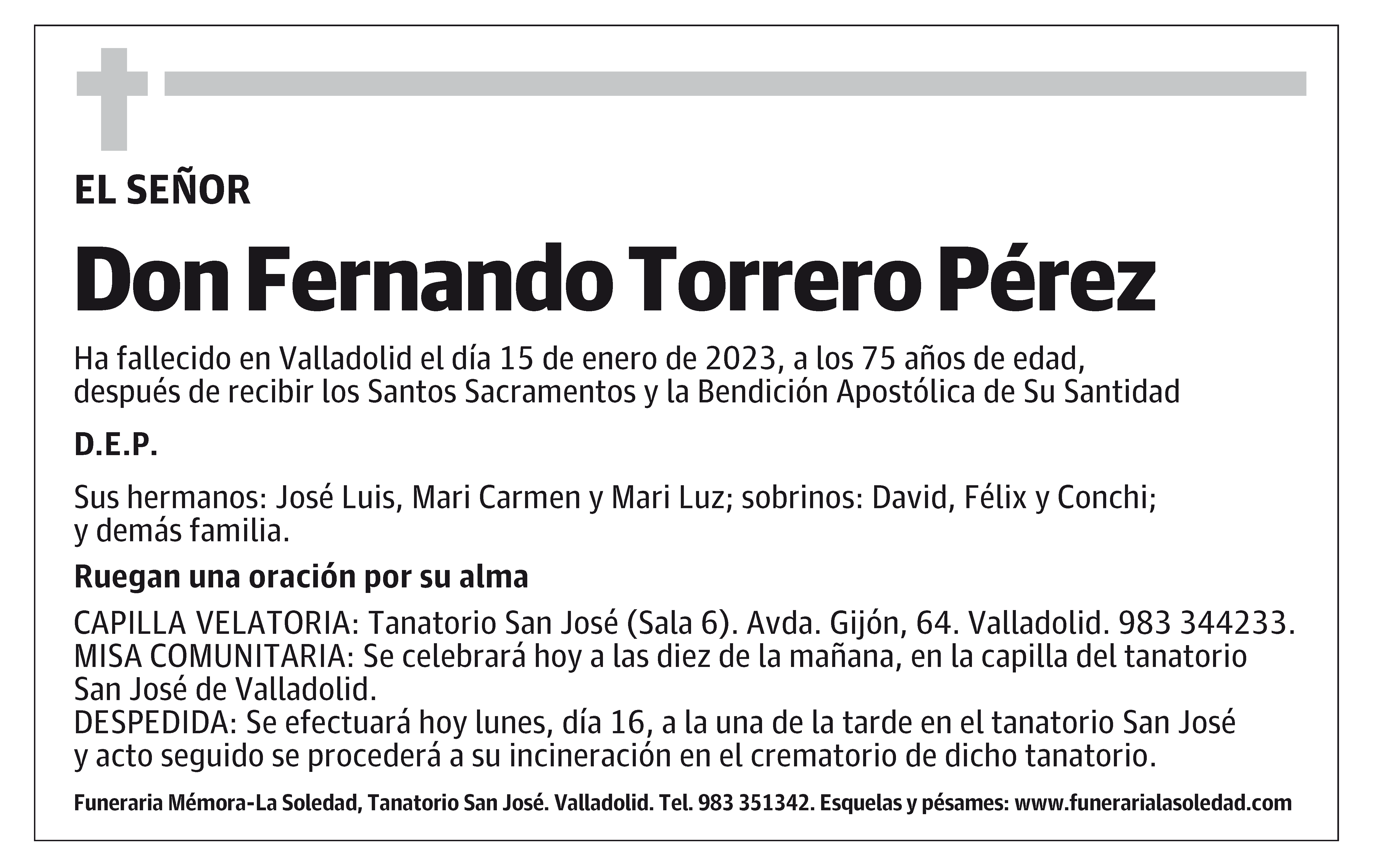 Fernando Torrero Pérez