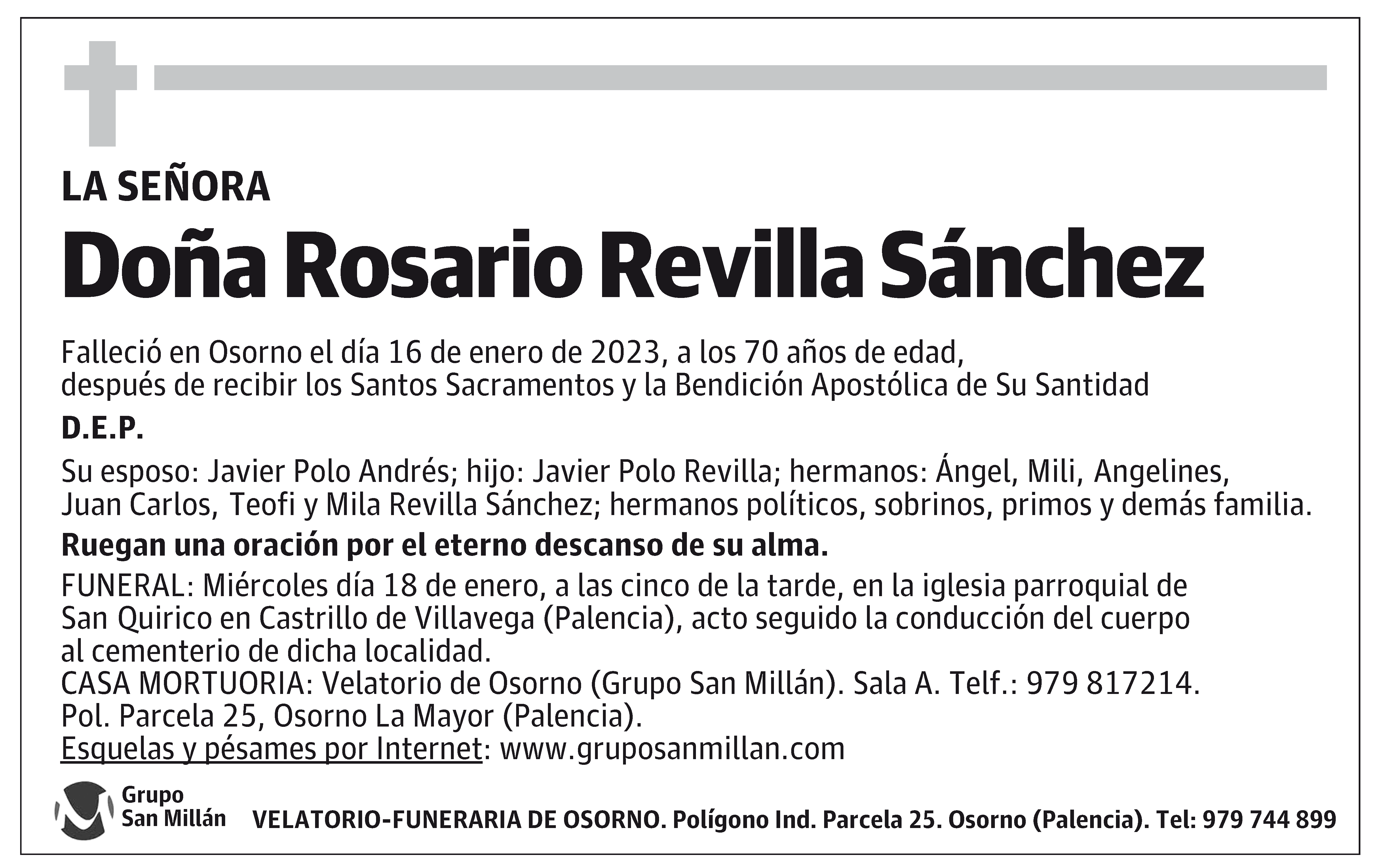 Rosario Revilla Sánchez