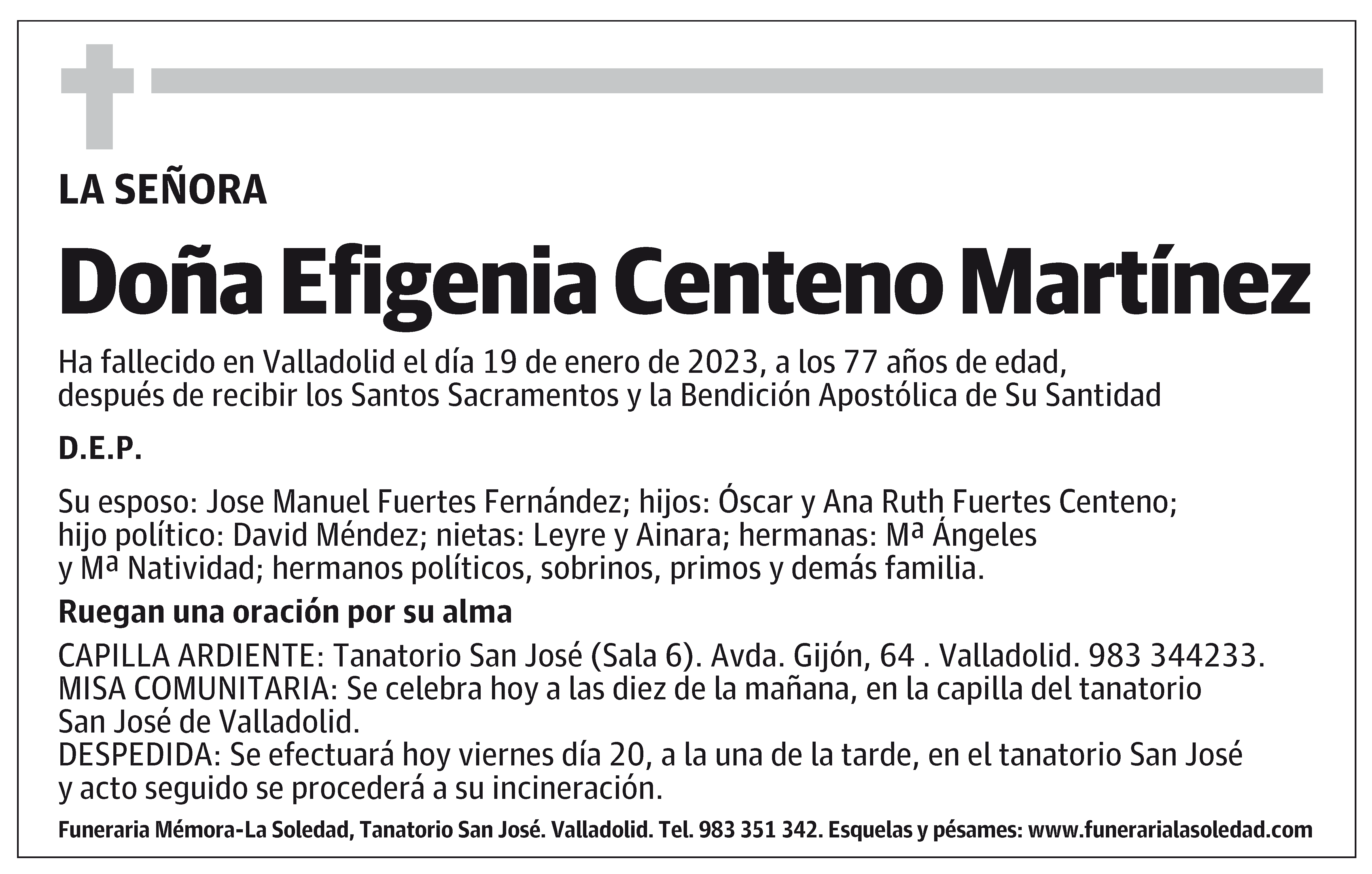 Efigenia Centeno Martínez
