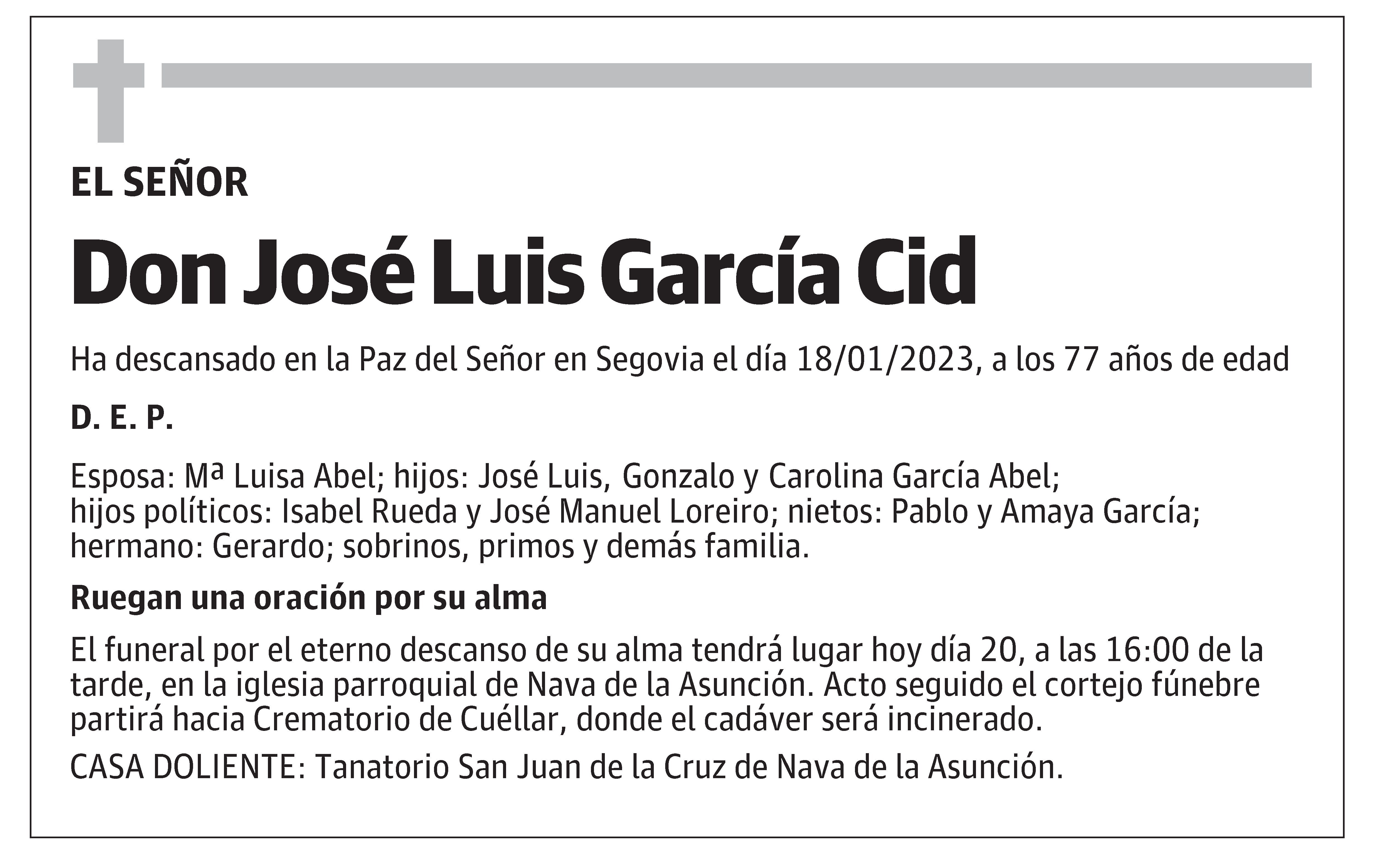 José Luis García Cid