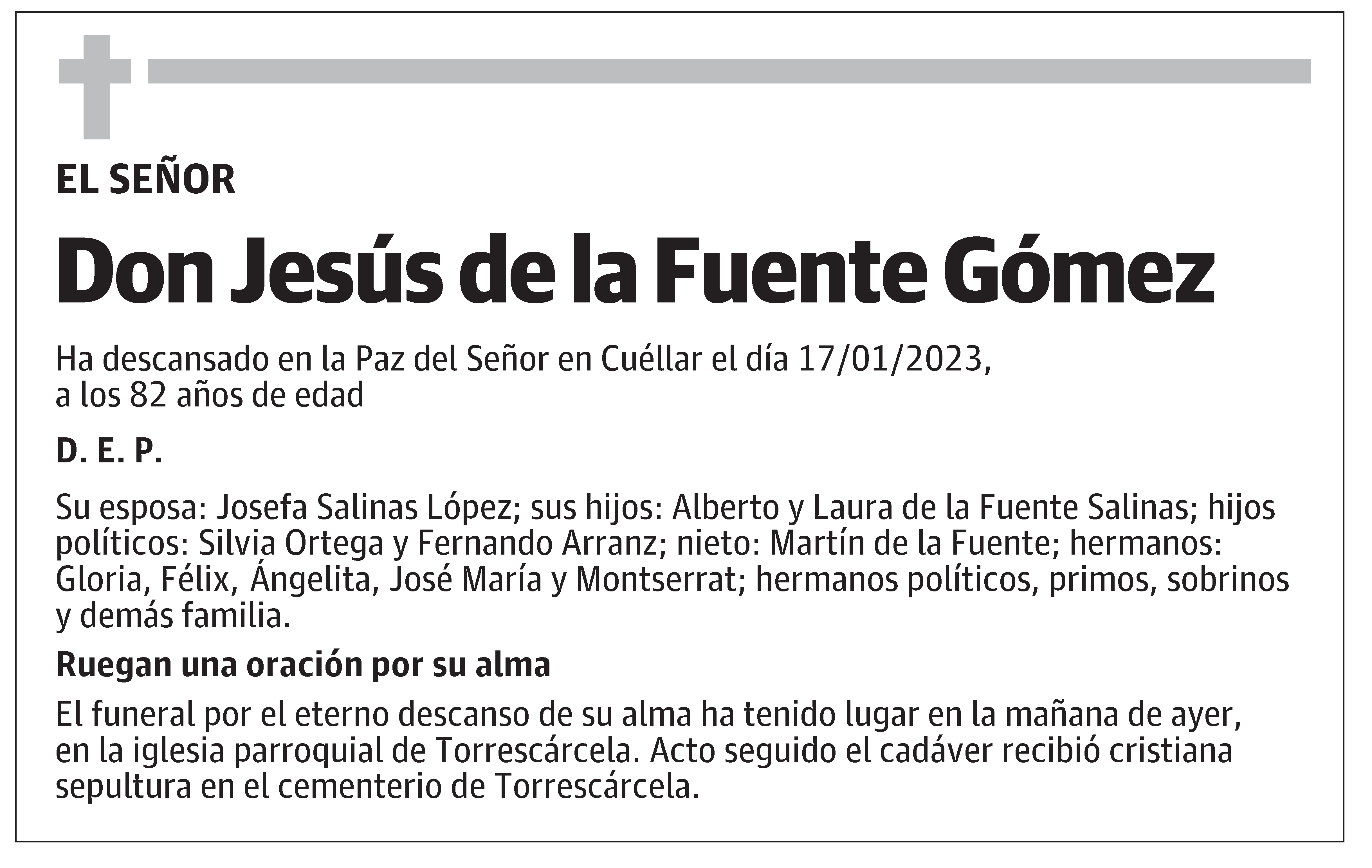 Jesús de la Fuente Gómez