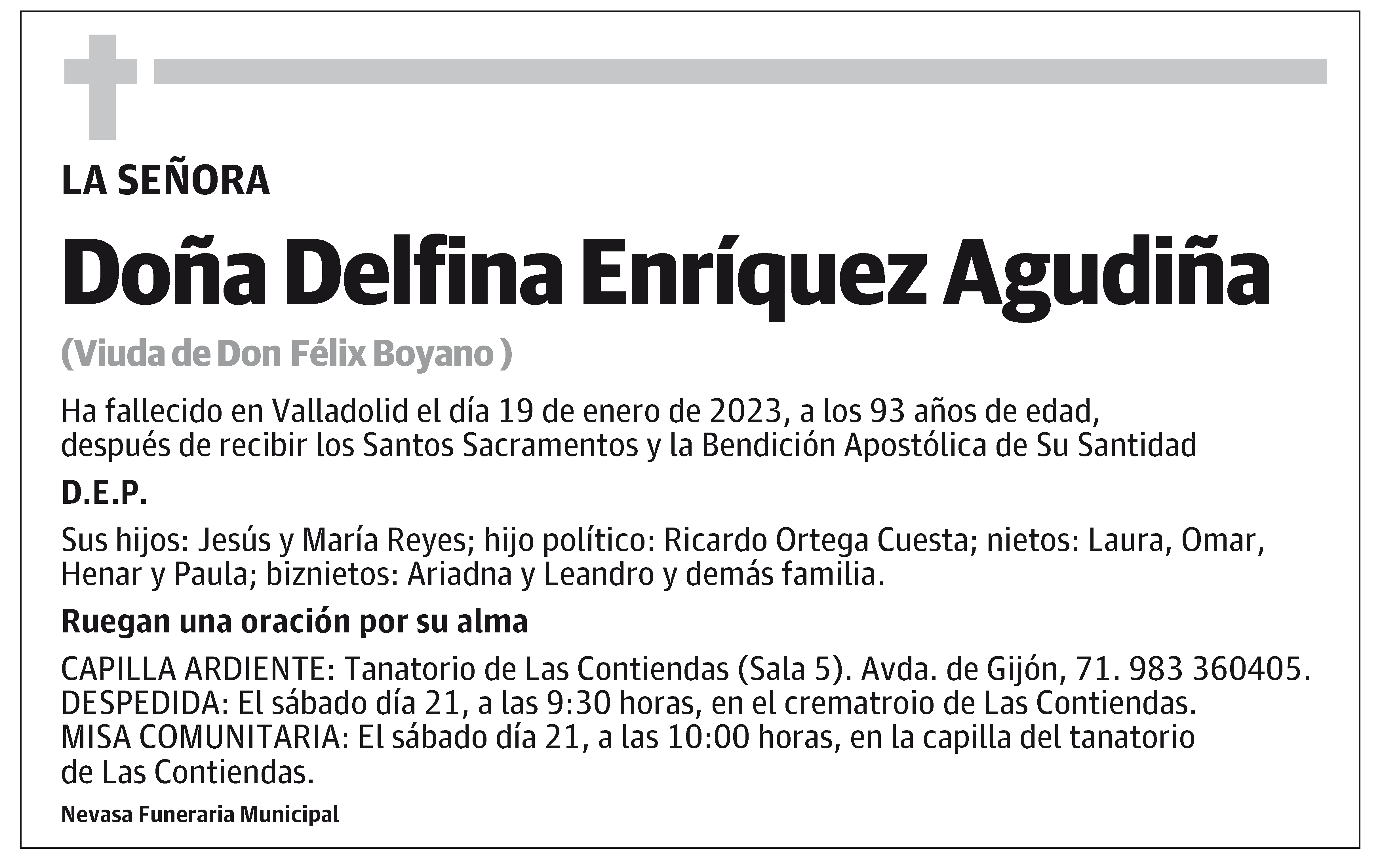 Delfina Enríquez Agudiña