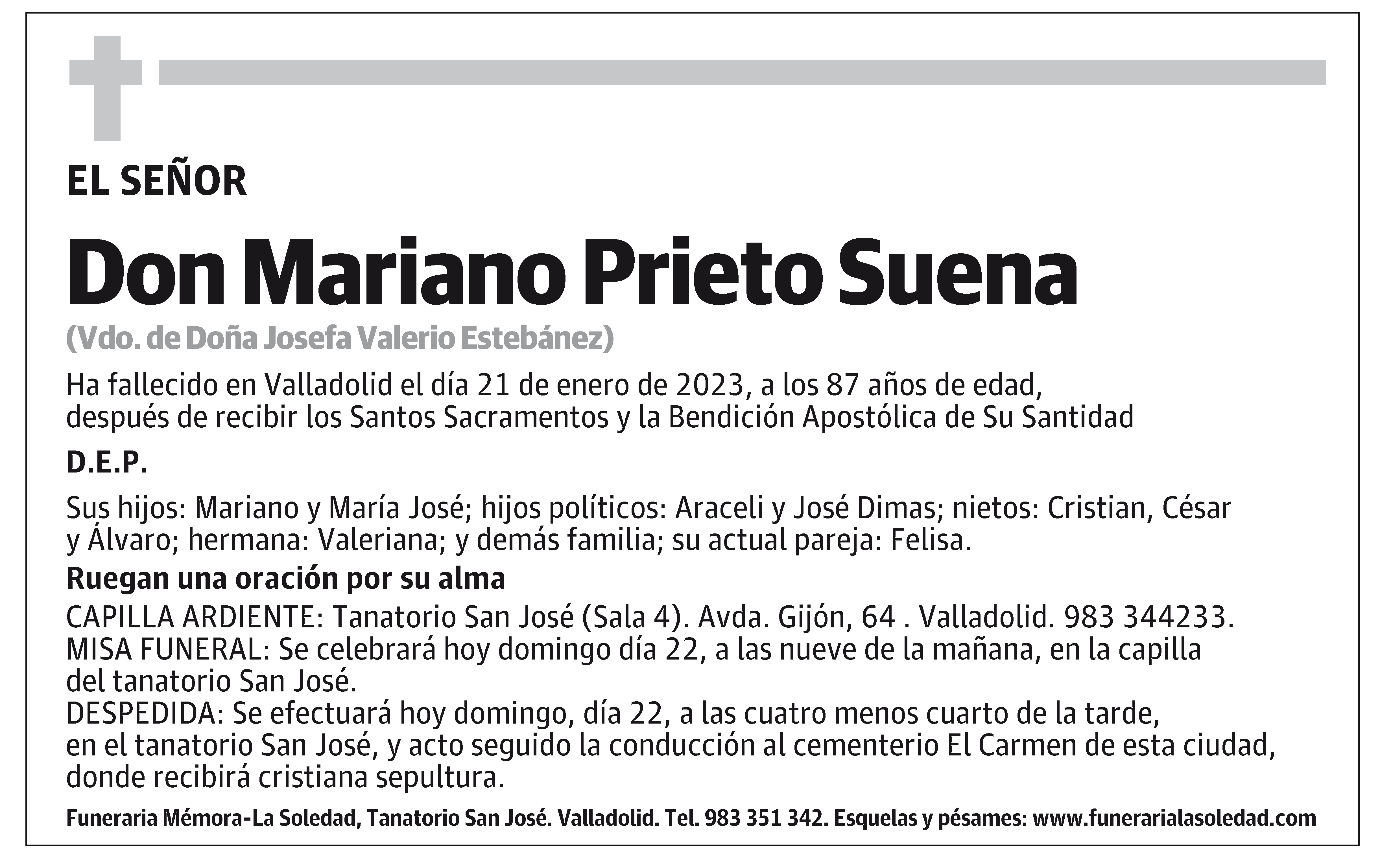 Mariano Prieto Suena
