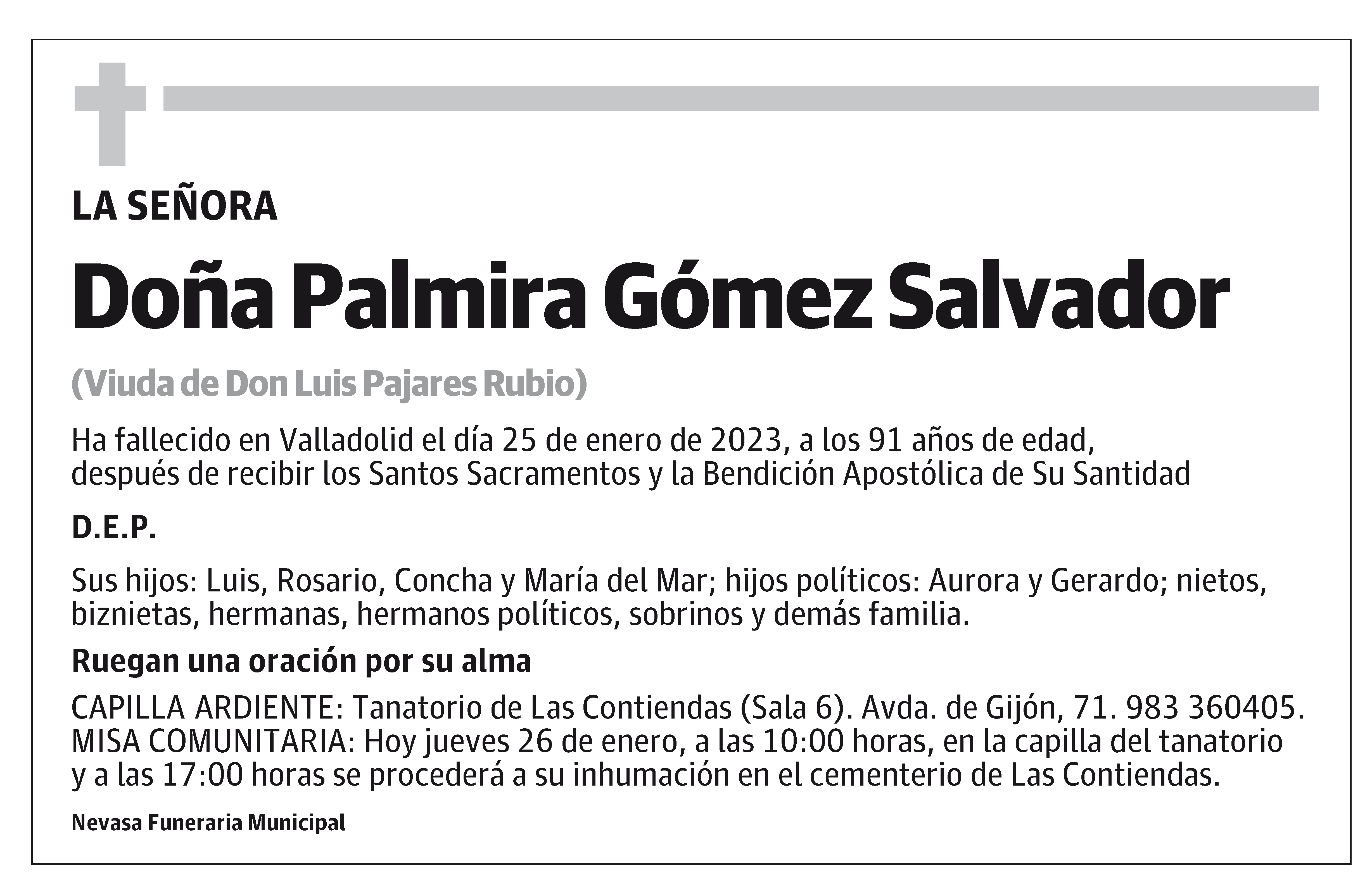 Palmira Gómez Salvador