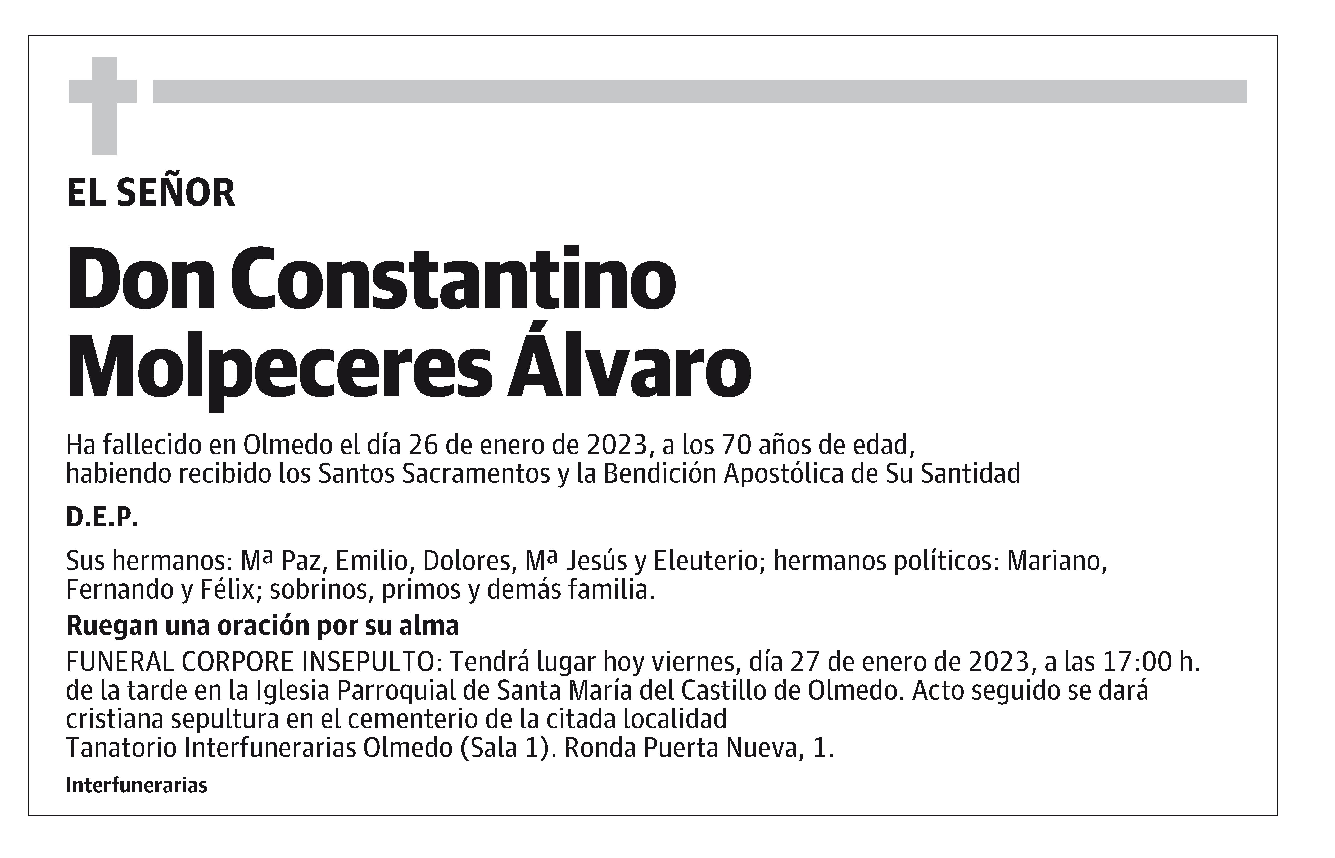 Constantino Molpeceres Álvaro