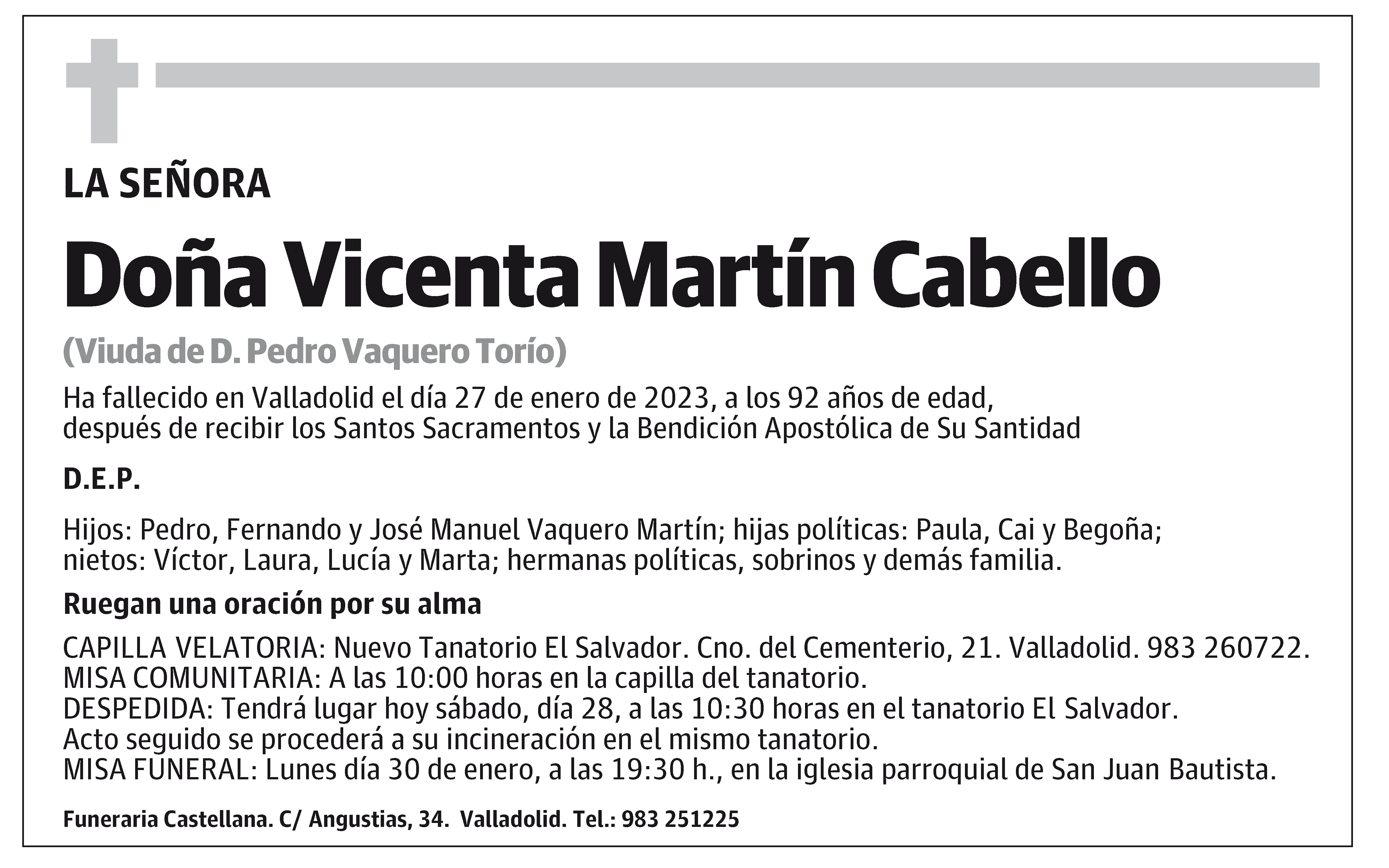 Vicenta Martín Cabello