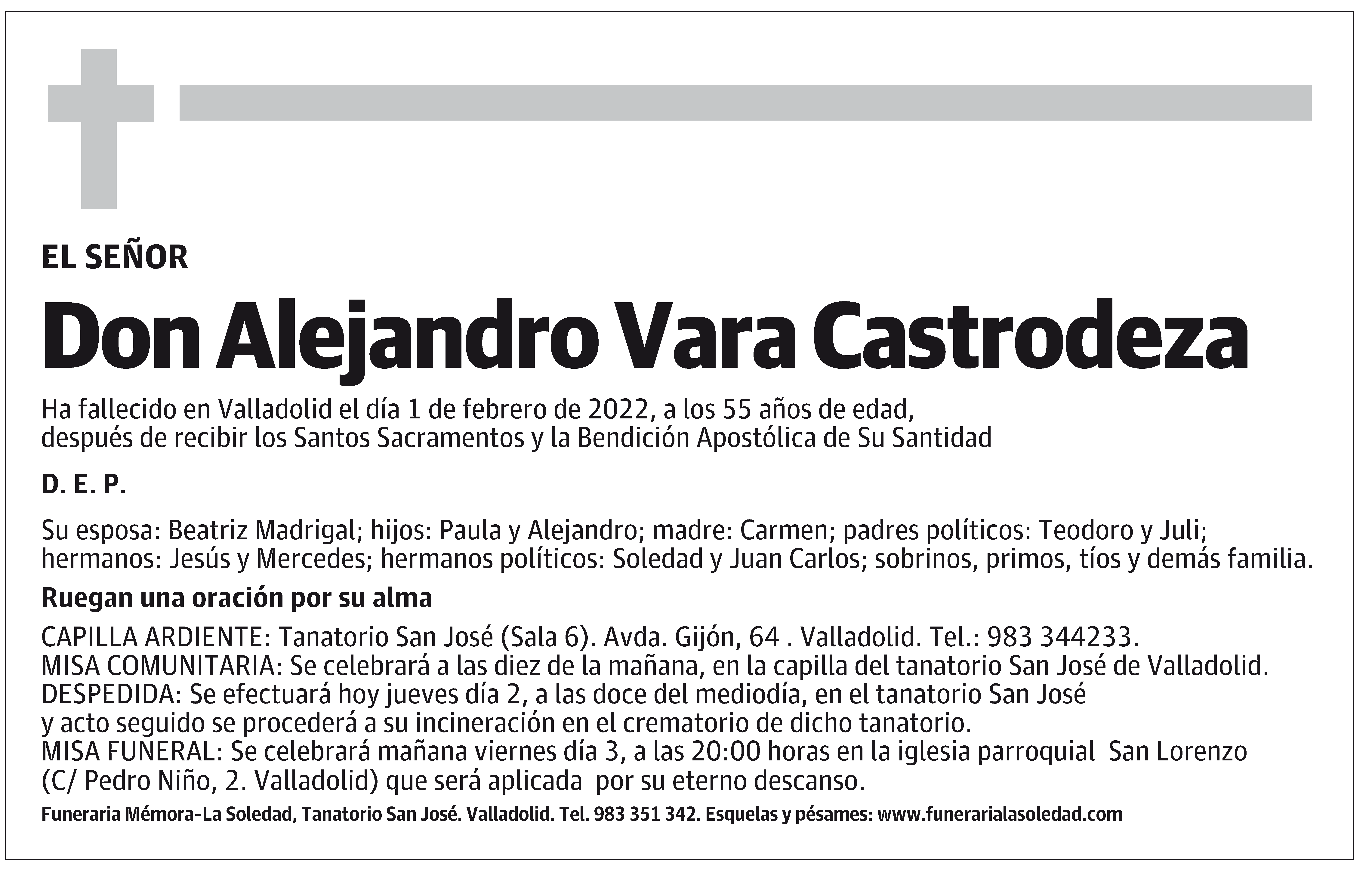 Alejandro Vara Castrodeza
