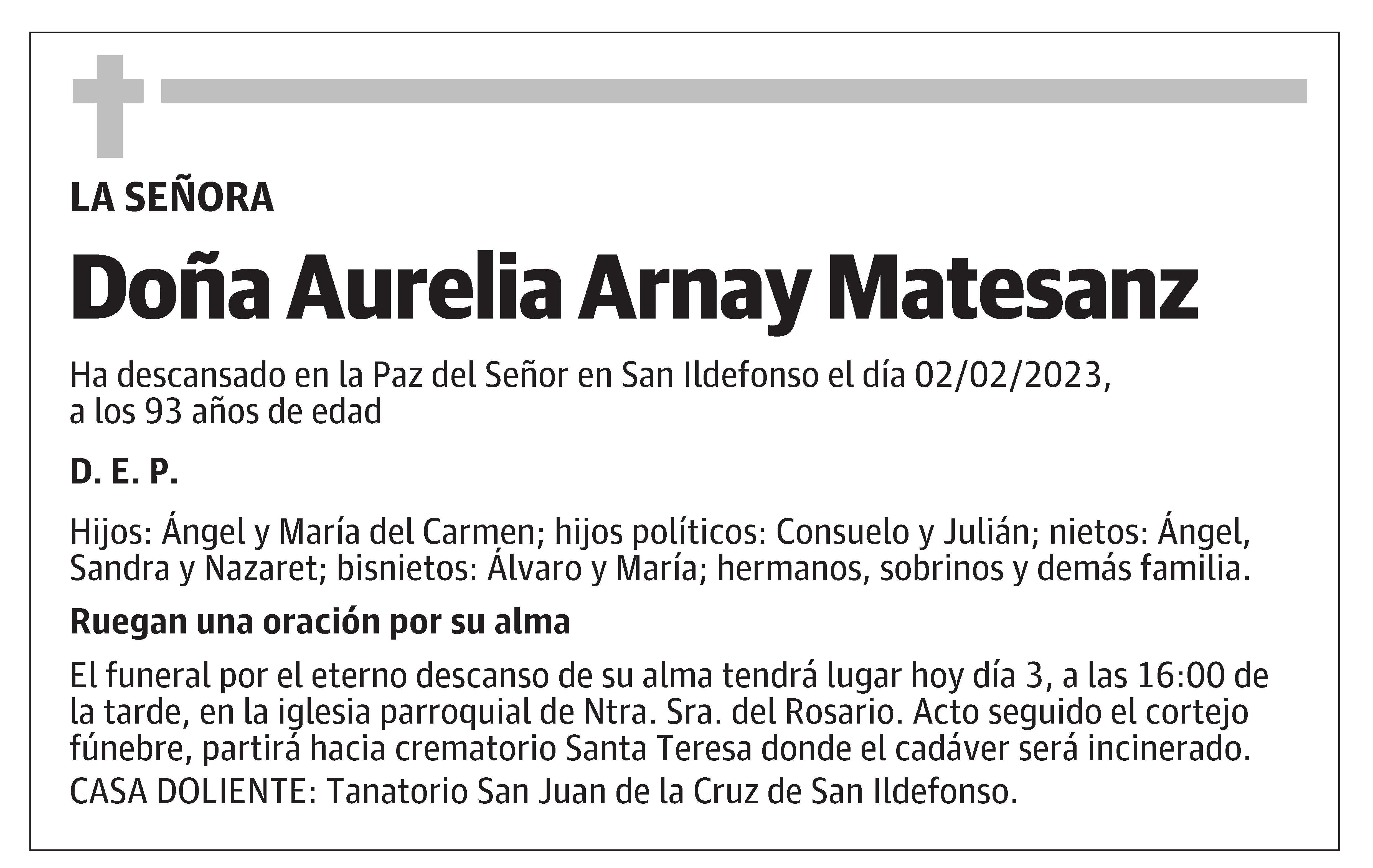 Aurelia Arnay Matesanz