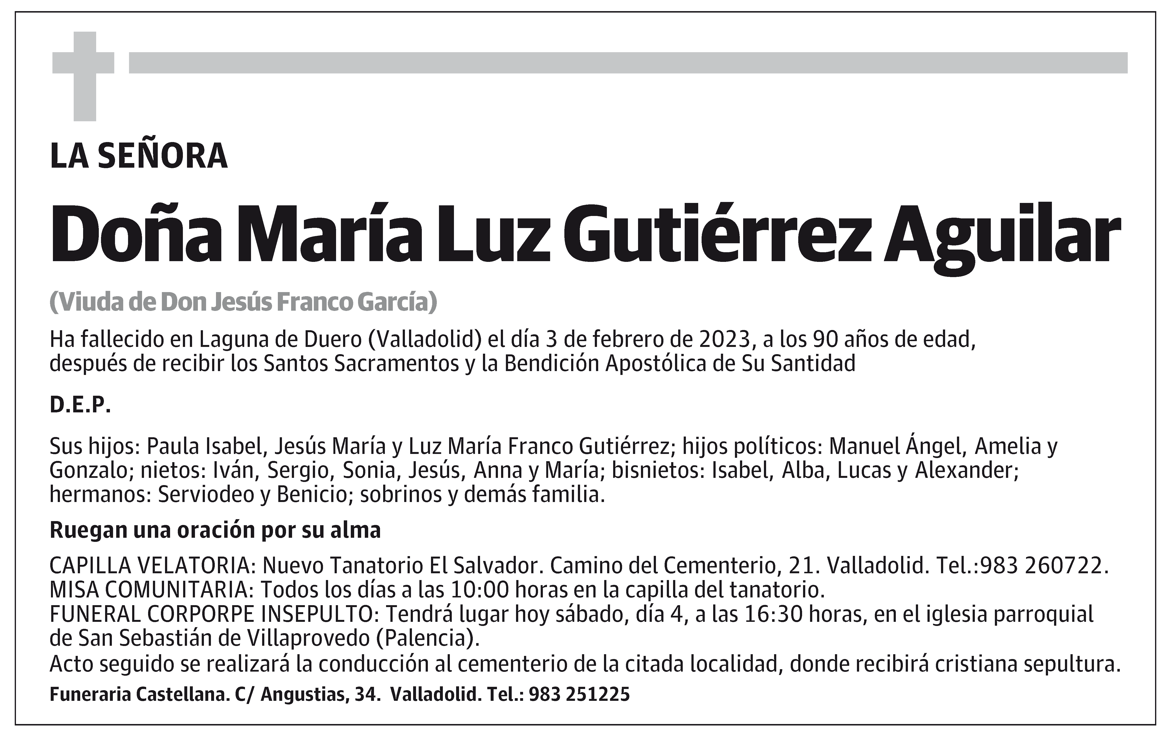 María Luz Gutiérrez Aguilar